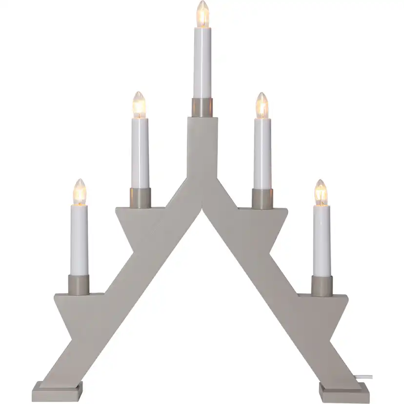 Adventsljusstake Star Trading Zack 41 cm