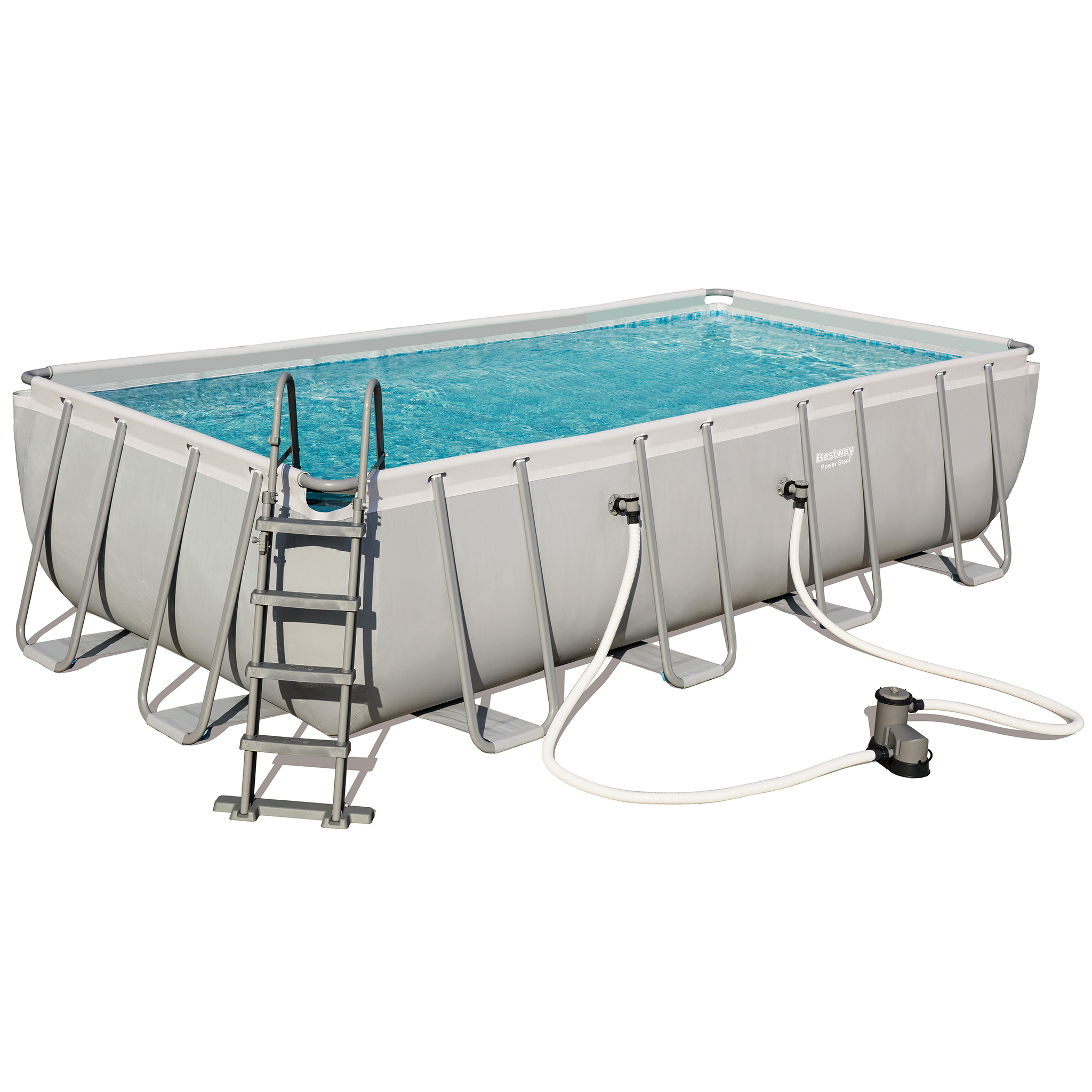 Poolpaket Bestway Power Steel 5,5 x 2,7 m Rektangulär