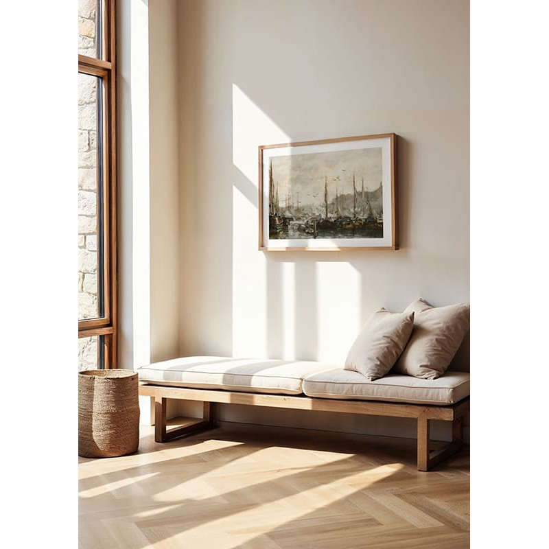 Poster Gallerix Harbour View By Jacob Maris