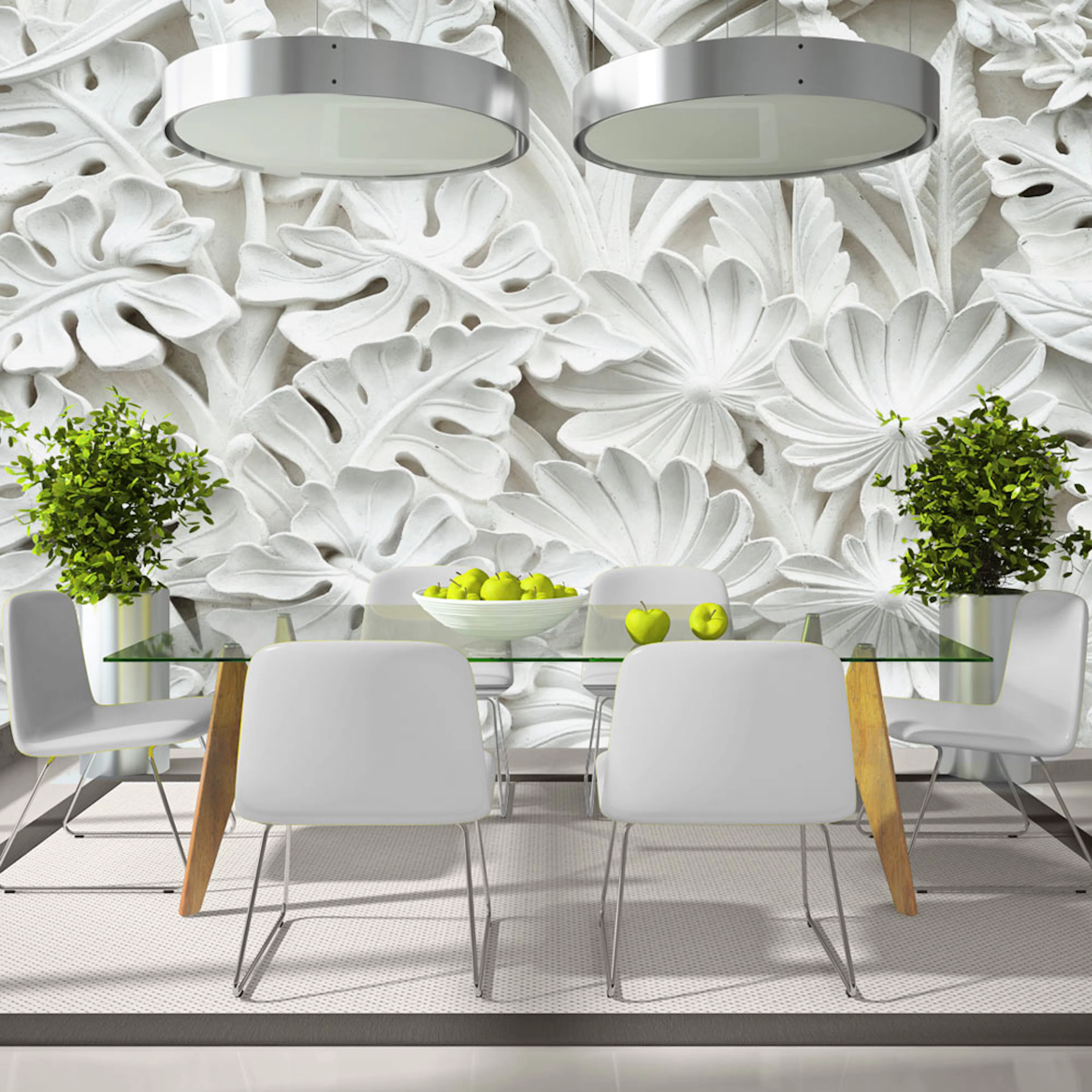 Fototapet XXL Arkiio Alabaster Garden II 500x280 cm