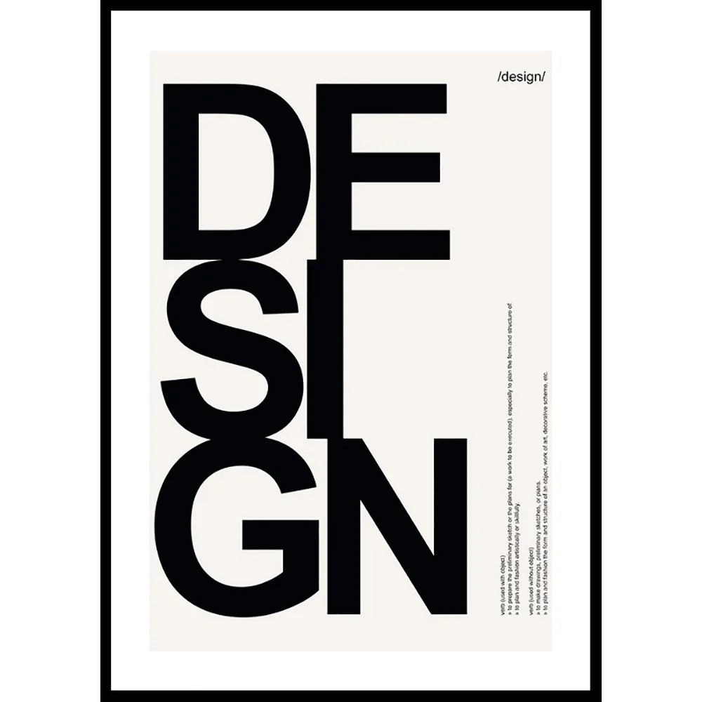 Poster Gallerix Design Translated