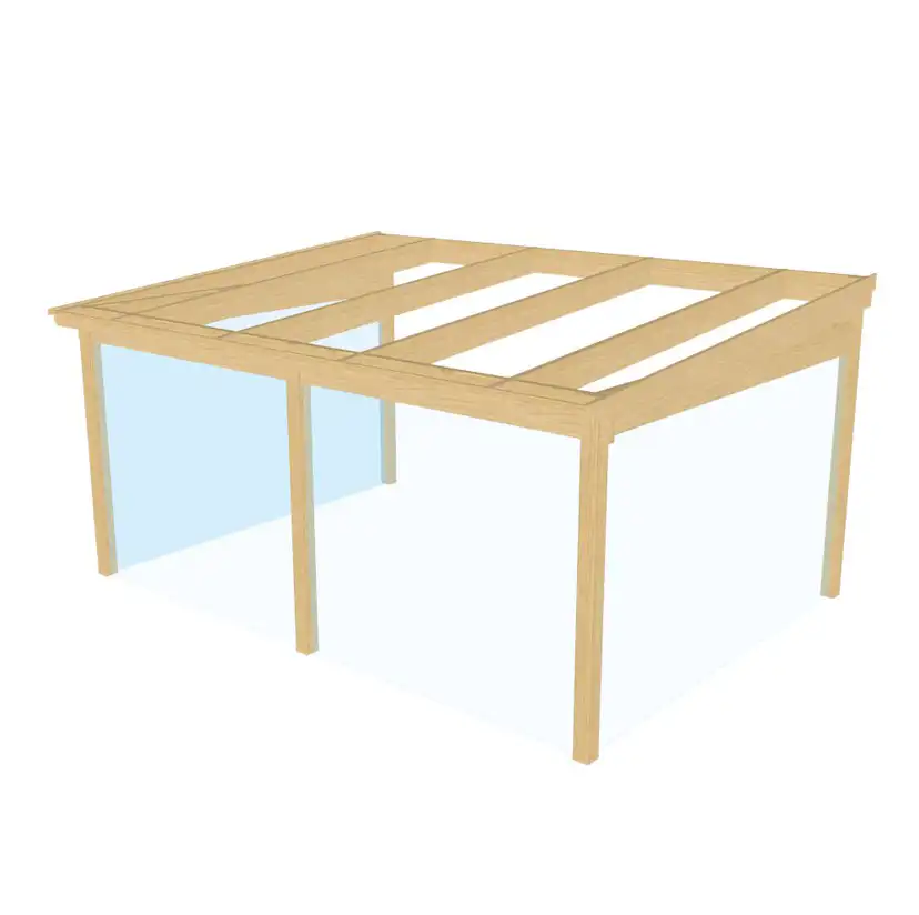 Uterumsstomme Skimra B 4999 x D 3580mm Mittspolpe B 4999 x D 3580mm