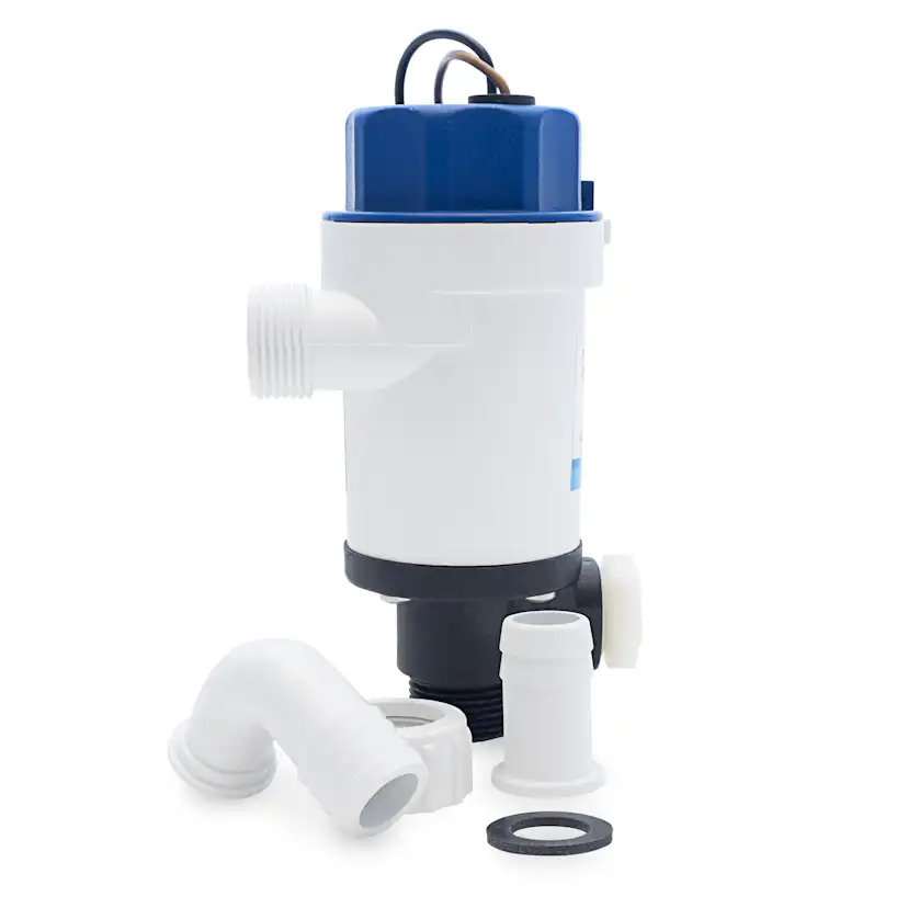 Pump Albin Group Marine Twinport Aerator 750 GPH 12V