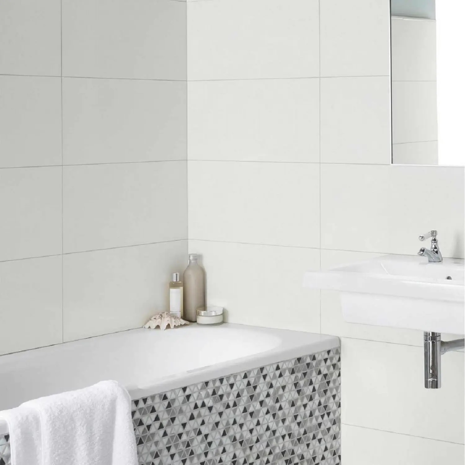 Kakel Tenfors Vit Blank 30x60 cm