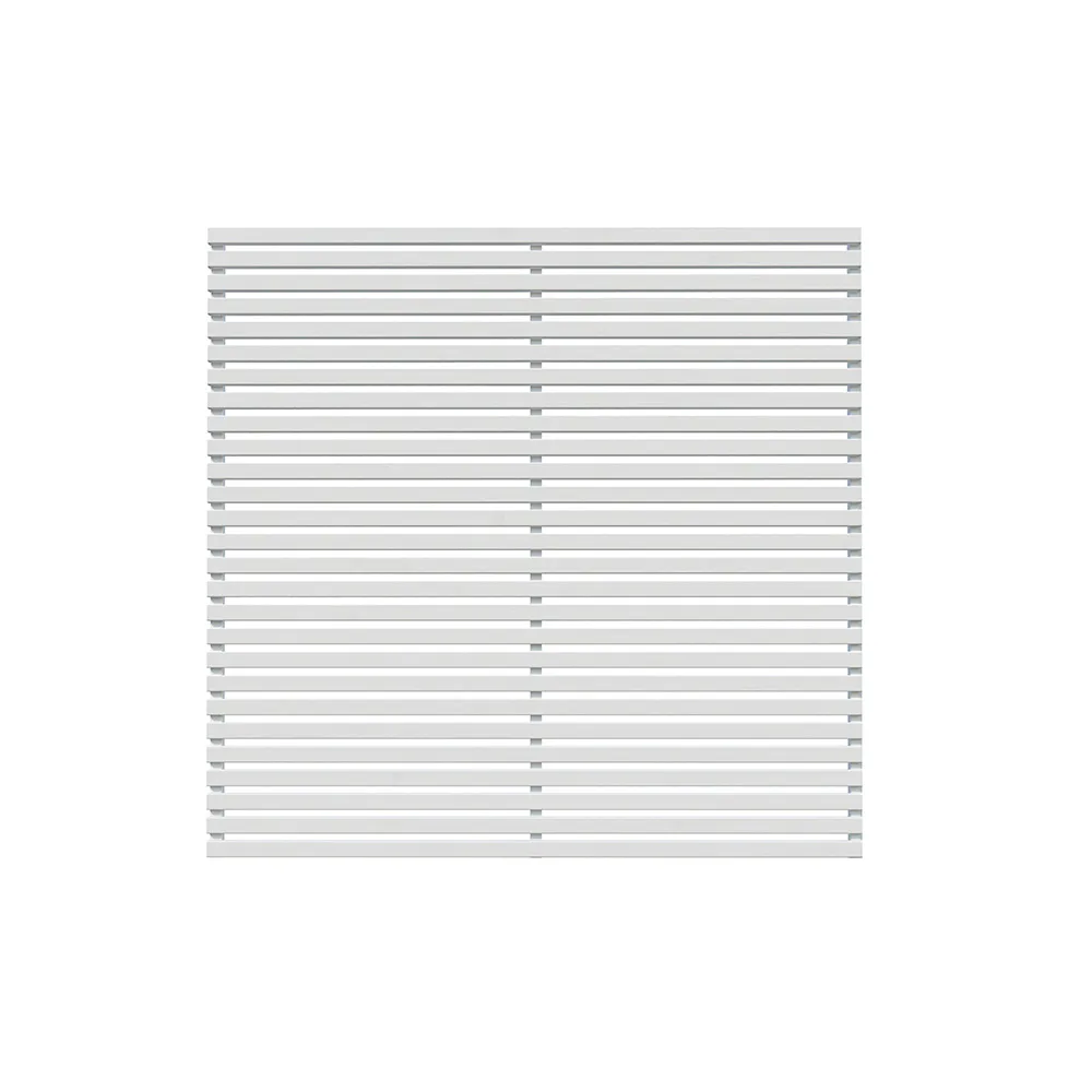 Skärm Palmako Line 180x170 cm Vit