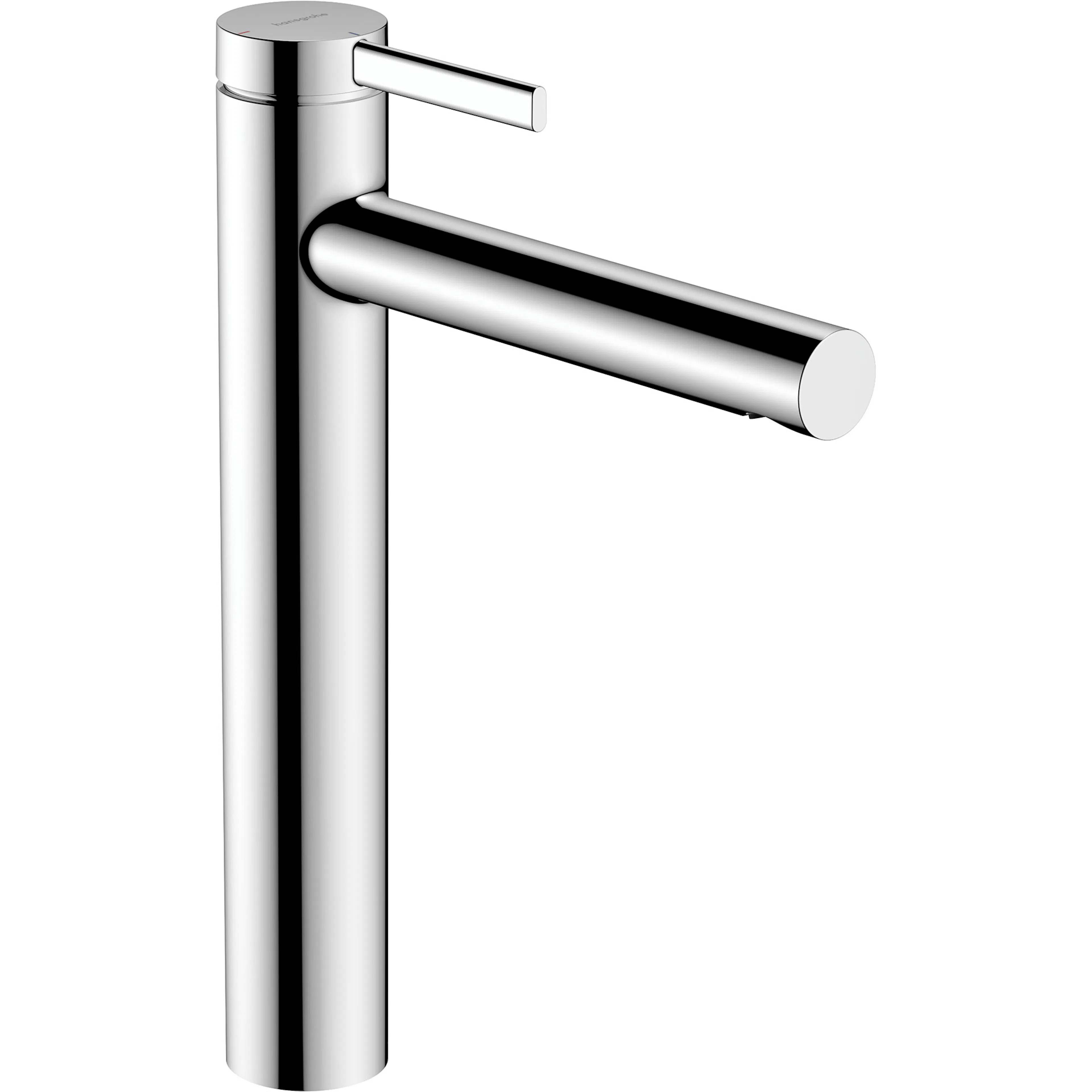 Zesis S 1-grepps tvättställsblandare 230 CoolStart med push-open ventil