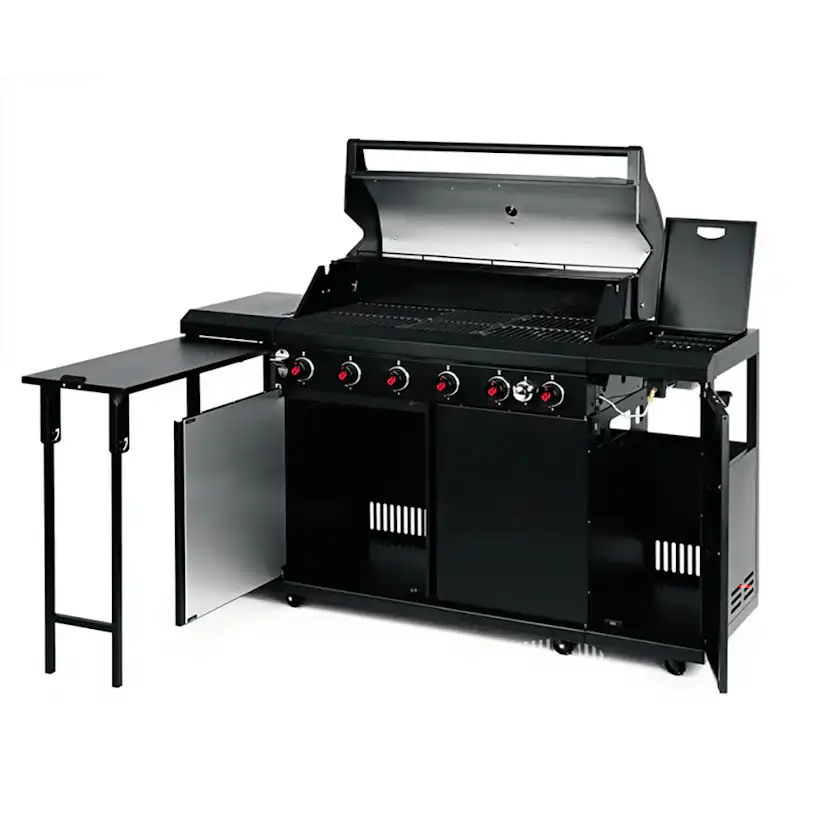Gasolgrill Landmann Outdoor Kitchen 6.1 MaxX Svart 22173