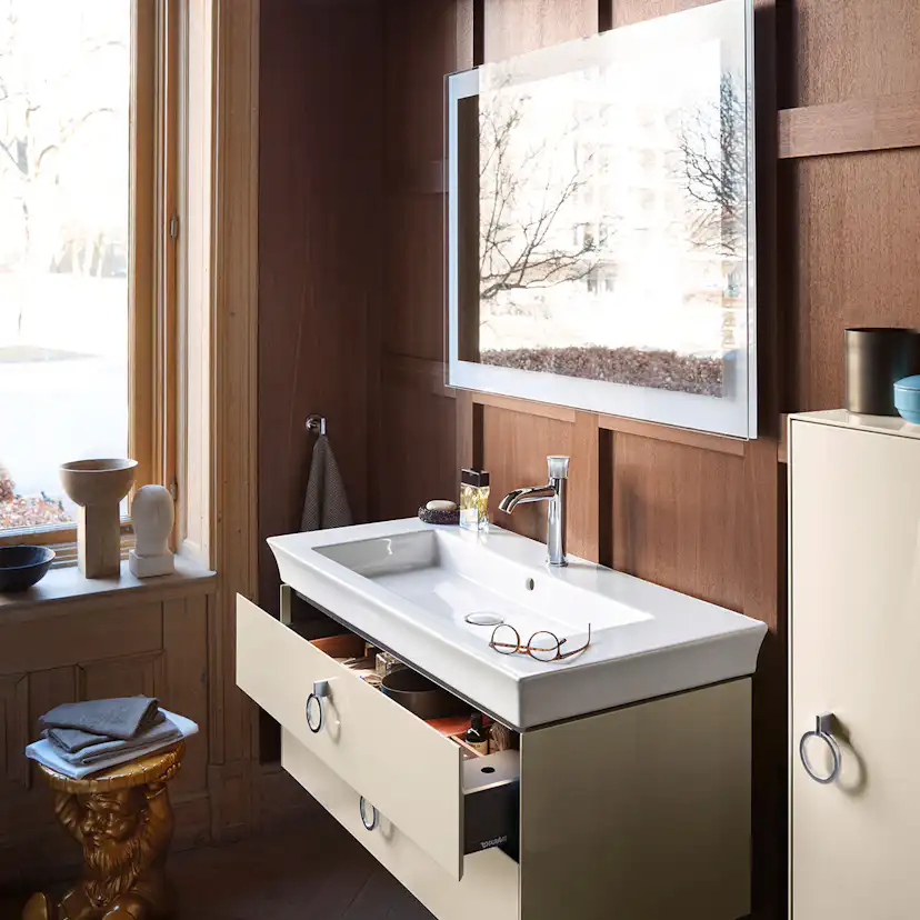 Tvättställ Duravit White Tulip Vit Högblank