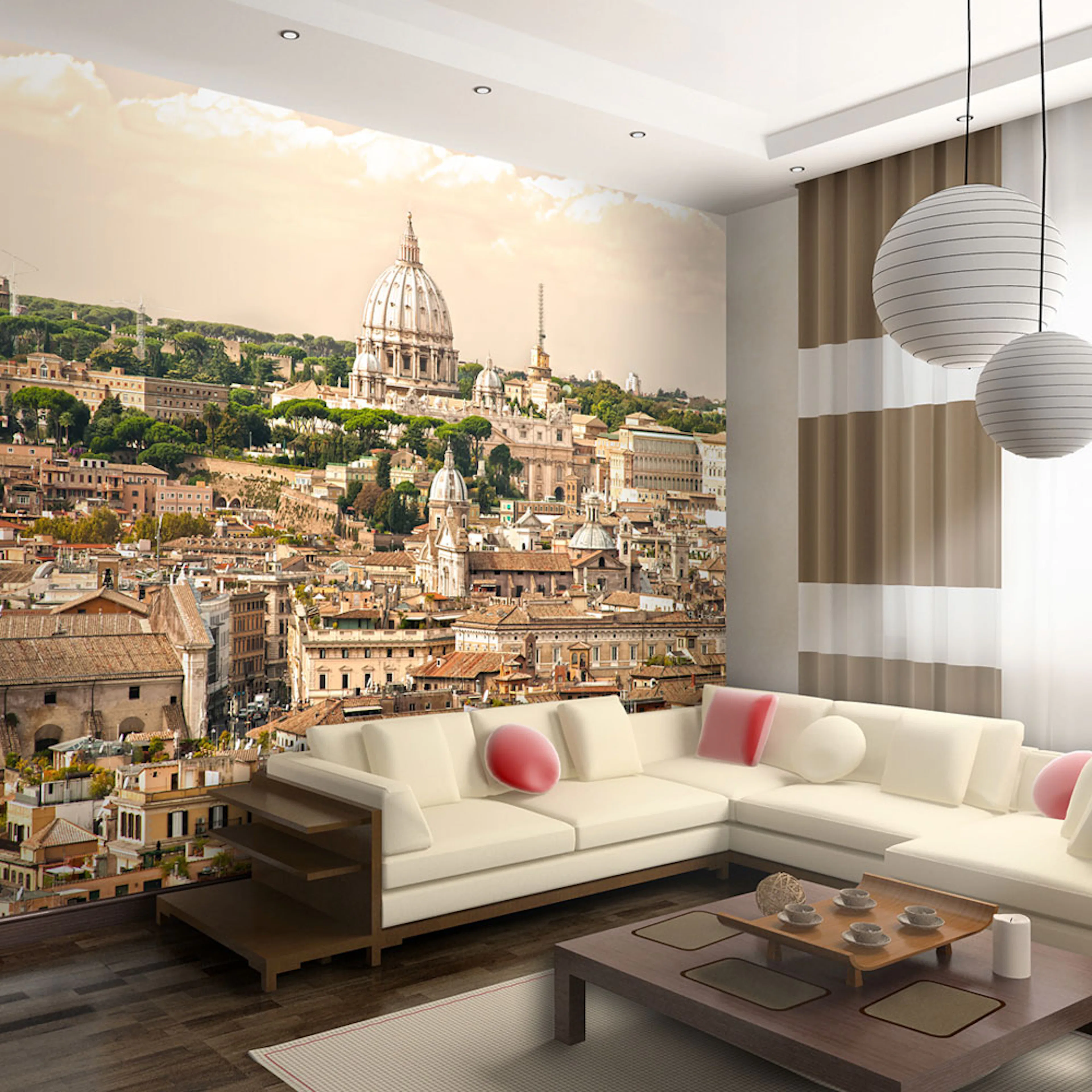 Fototapet Arkiio Rom: Panorama