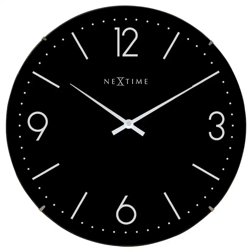 Väggklocka NeXtime Basic Dome