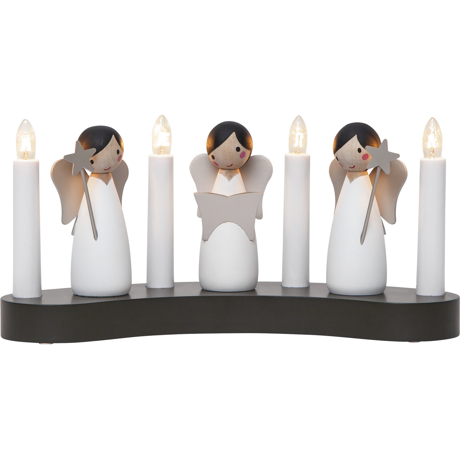 Adventsljusstake Star Trading Angel choir