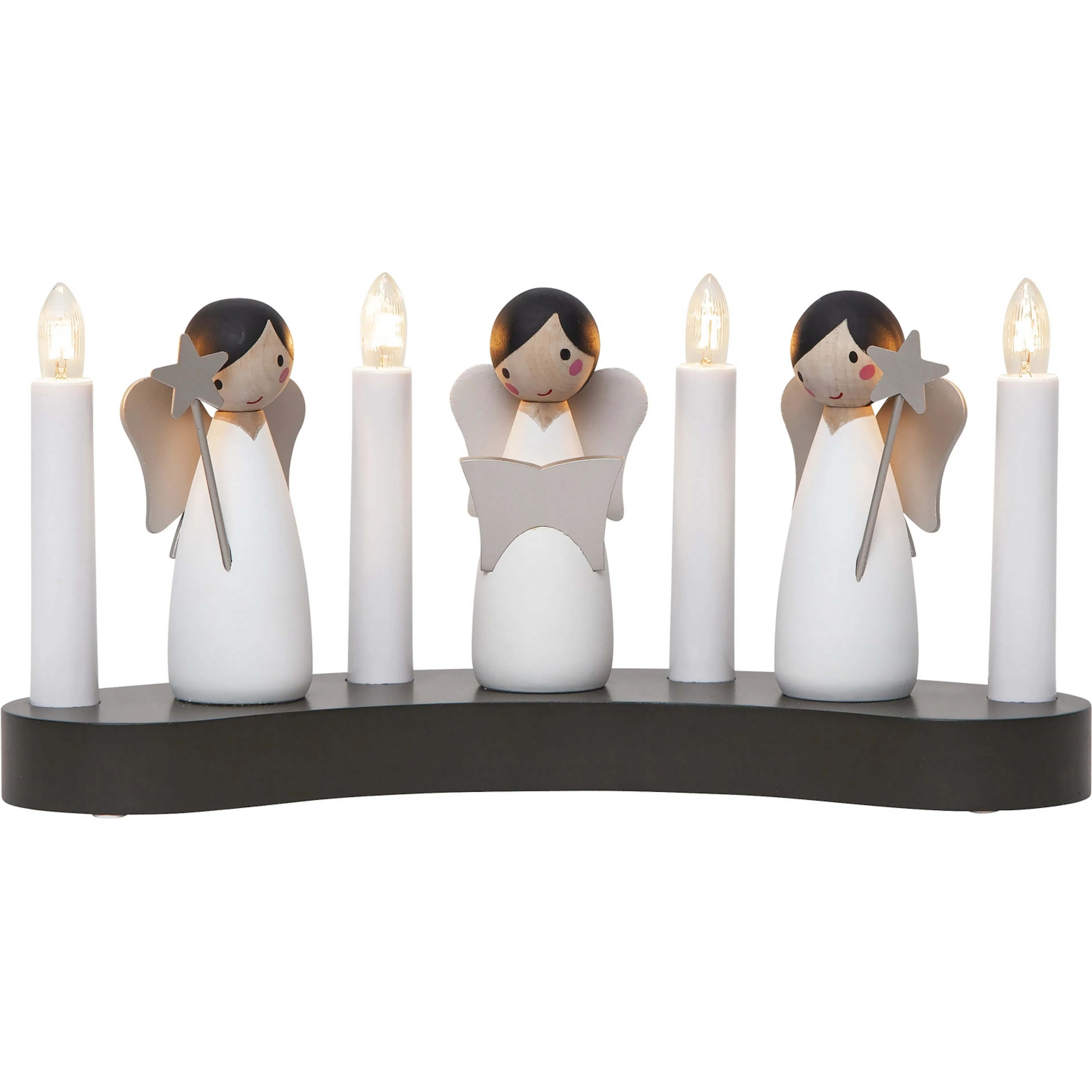 Adventsljusstake Star Trading Angel choir