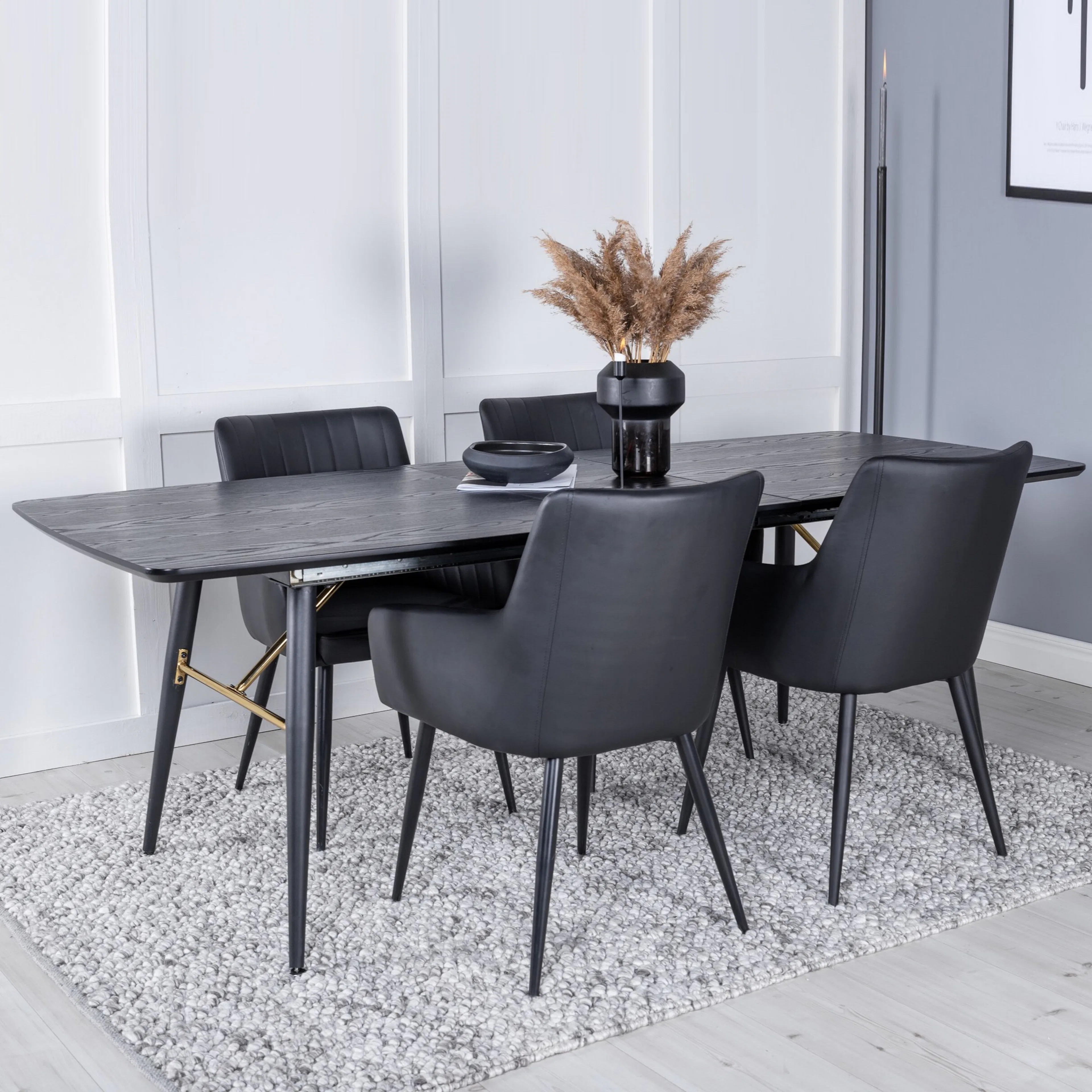 Matgrupp Venture Home Gold med 4st Comfort Stolar