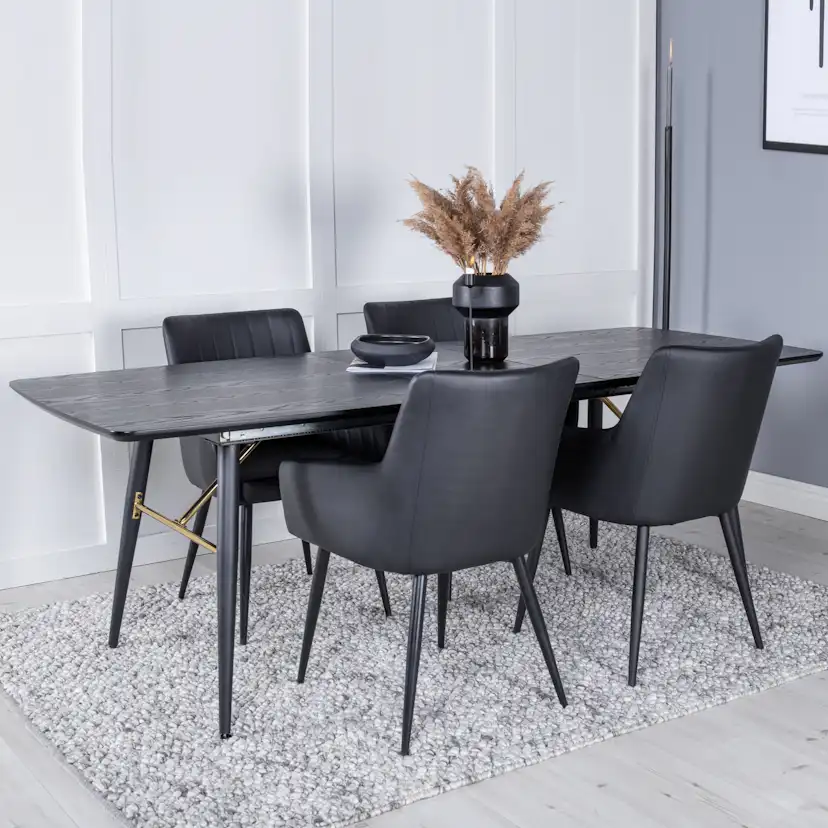 Matgrupp Venture Home Gold med 4st Comfort Stolar