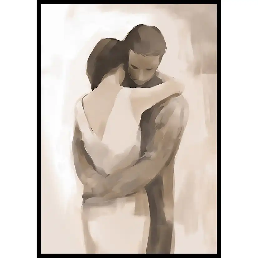 Poster Gallerix Abstract Together No1