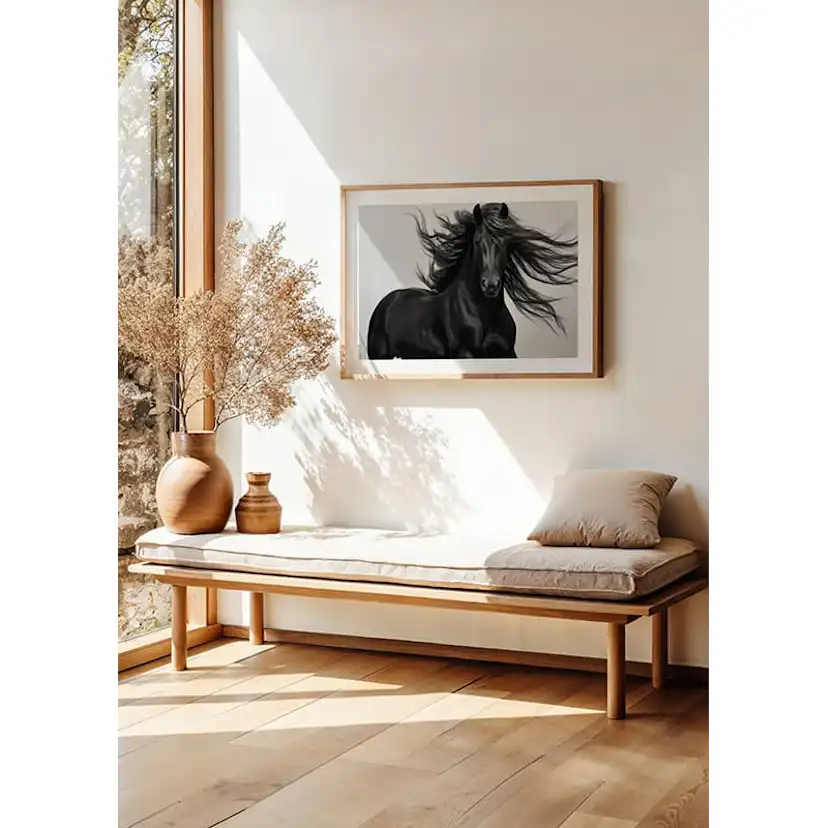Poster Gallerix Black Horse Show No2