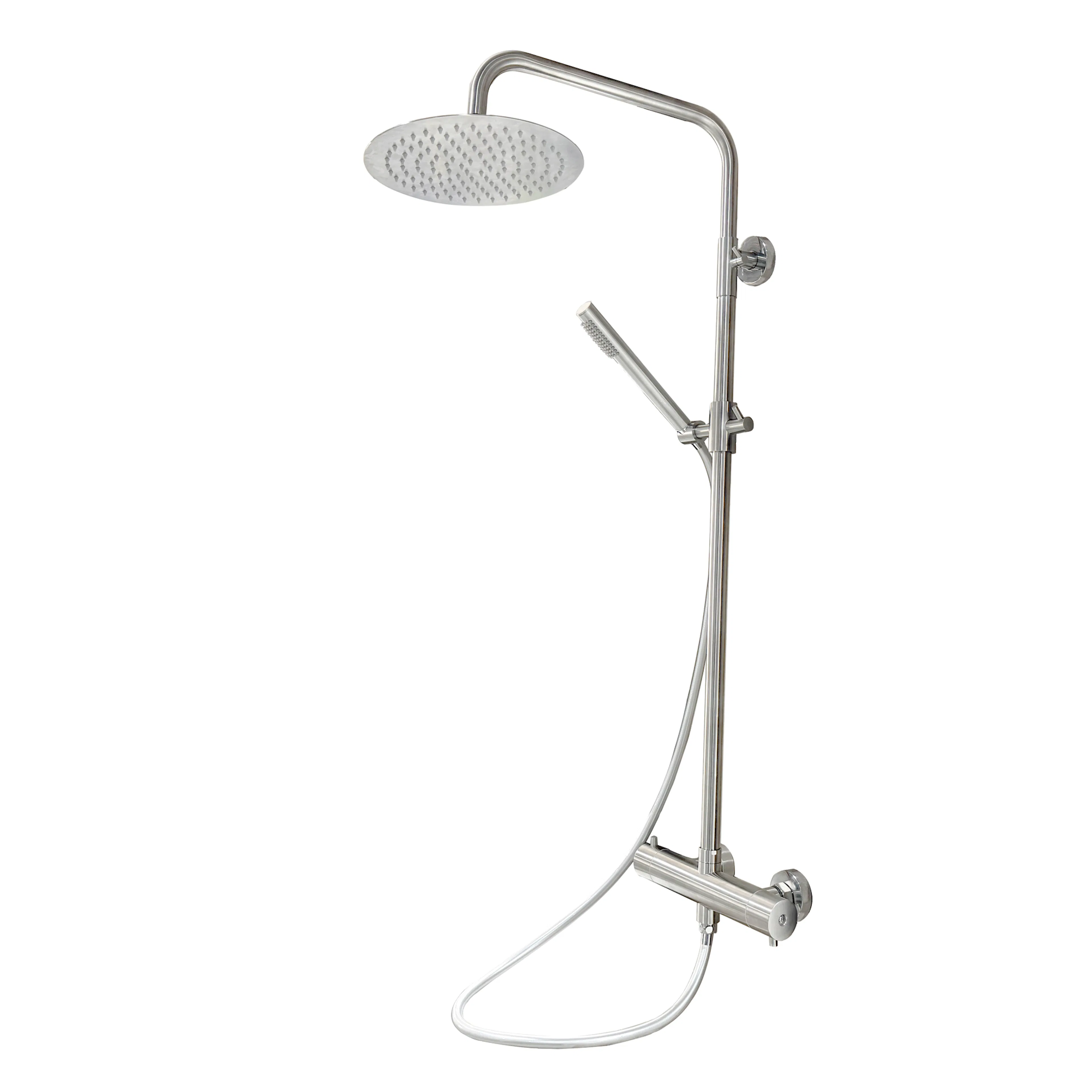 Takduschset Lavabo Argo RS, Rostfritt stål Rostfritt Stål