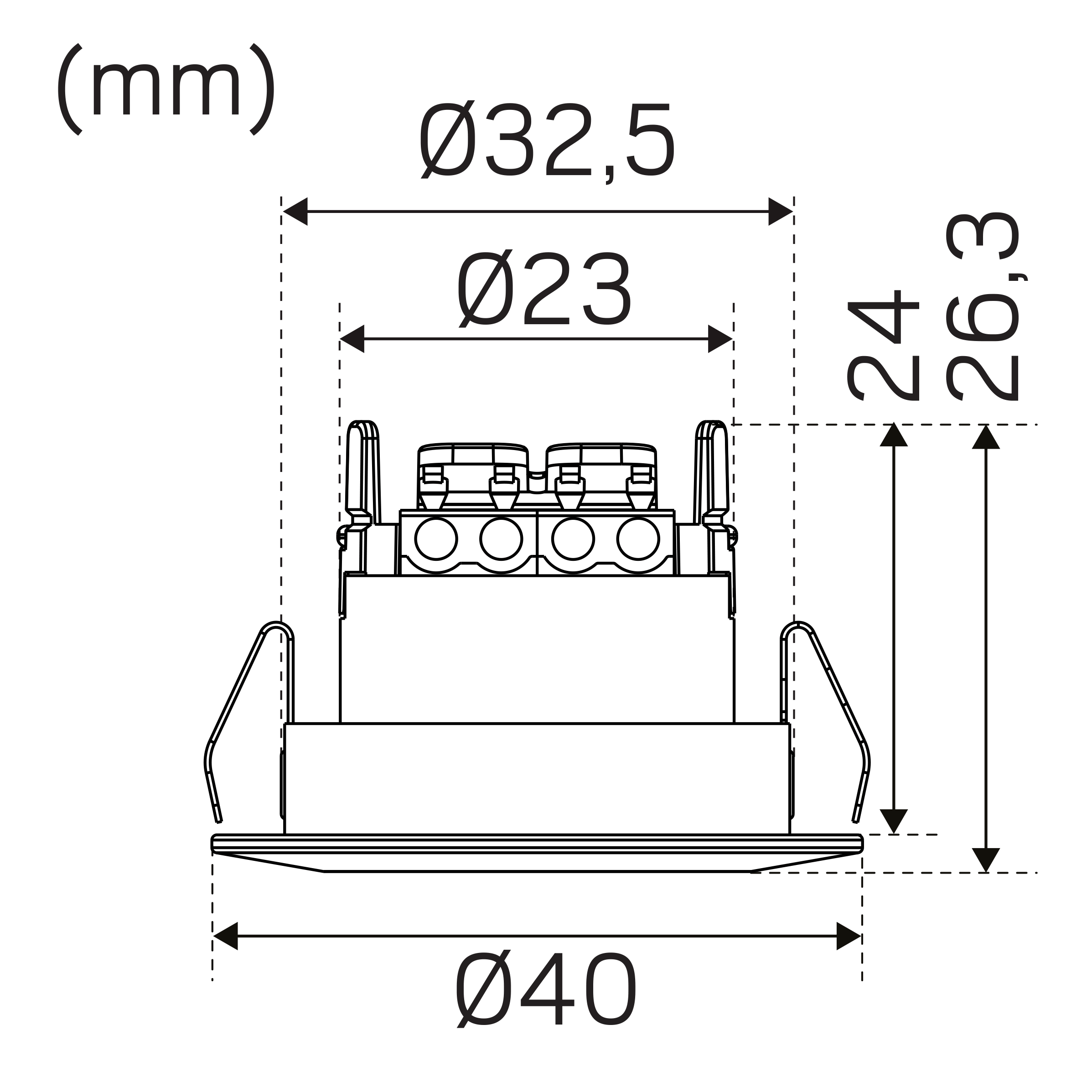 Core Smart Tilt 45° Vit 3000K 3000 K