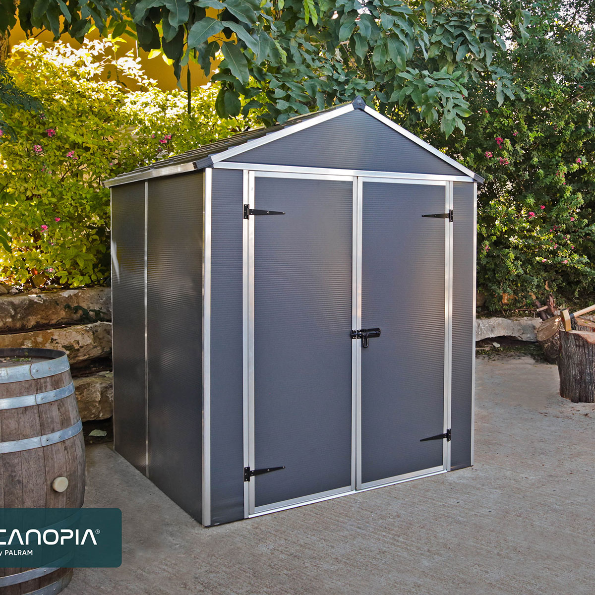 Redskapsbod Canopia by Palram Rubicon 2,8 m²