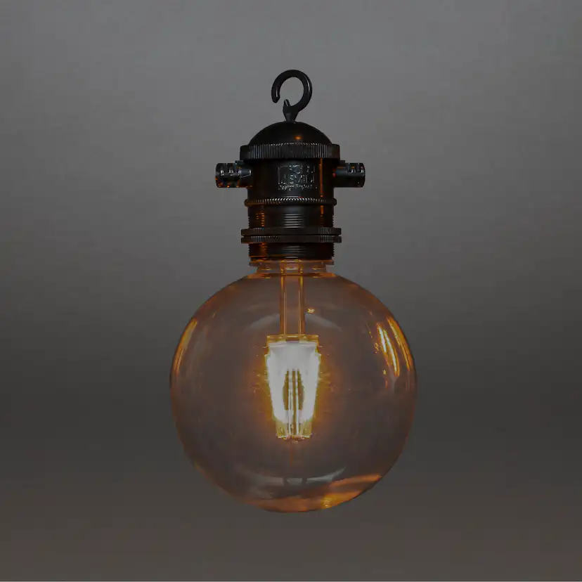 Ljusslinga Gnosjö Konstsmide Utbytbara LED-lampor E27 5st Amber Dimmer