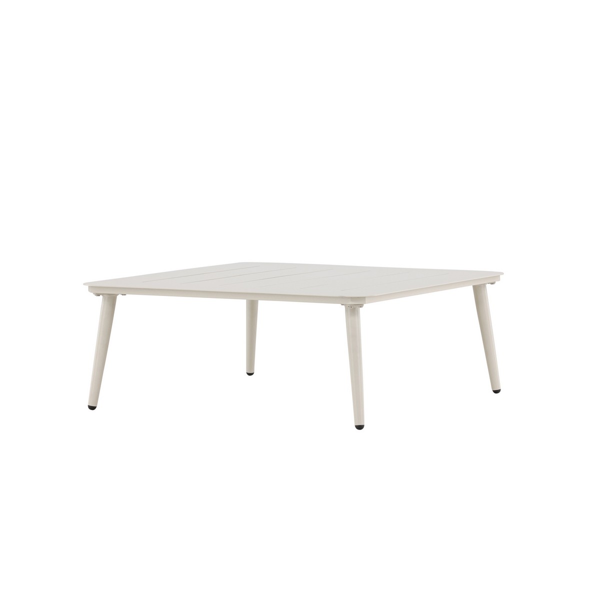 Soffbord Venture Home Lina Beige Utomhusbord Aluminium 90x90cm