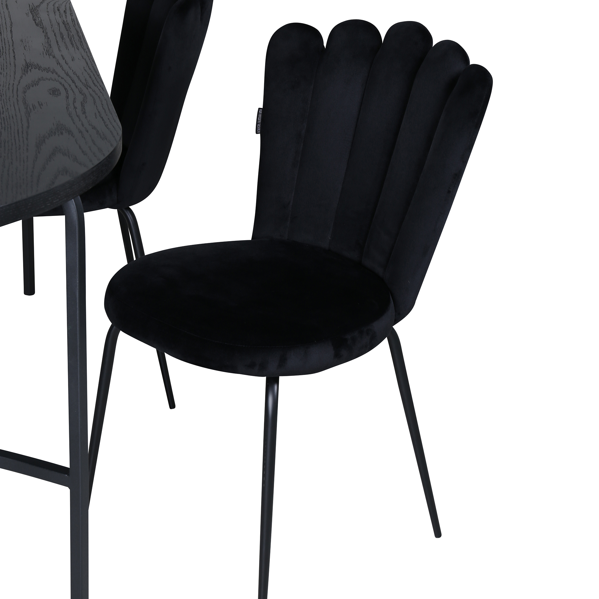 Matgrupp Venture Home San Francisco med 4 Limhamn Light Stolar