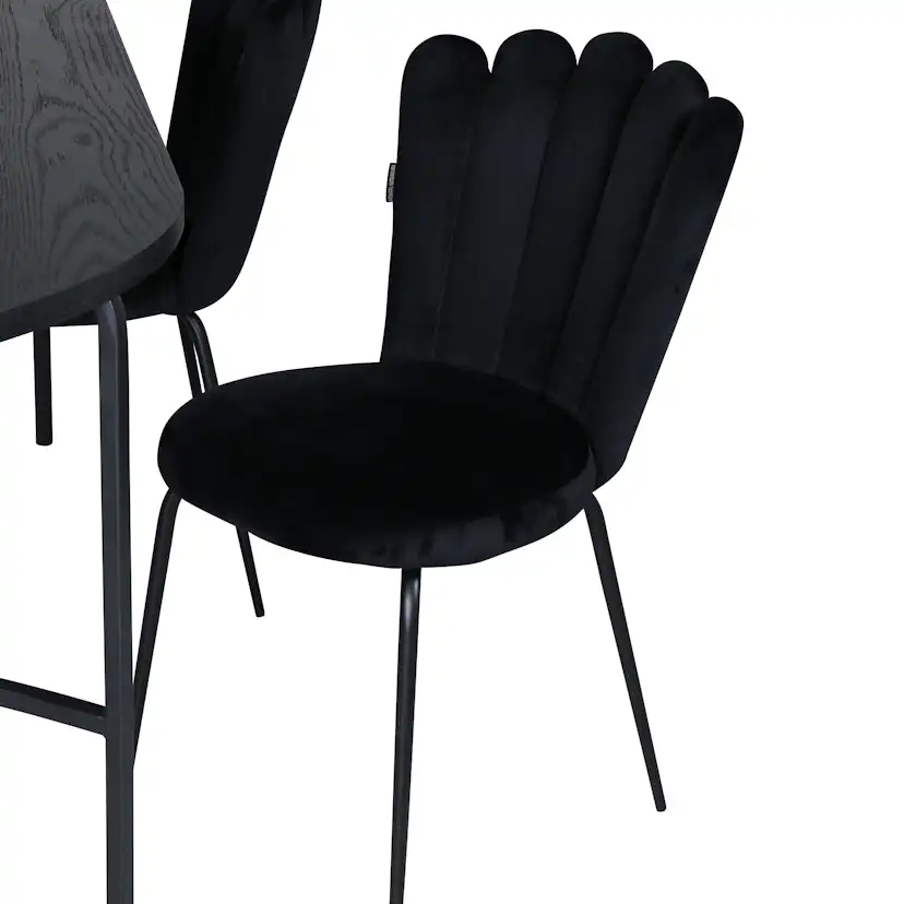 Matgrupp Venture Home San Francisco med 4 Limhamn Light Stolar