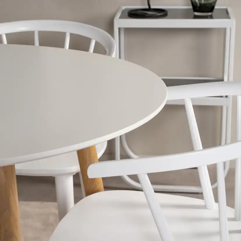 Matgrupp Venture Home Plake med 4 Brum Stolar