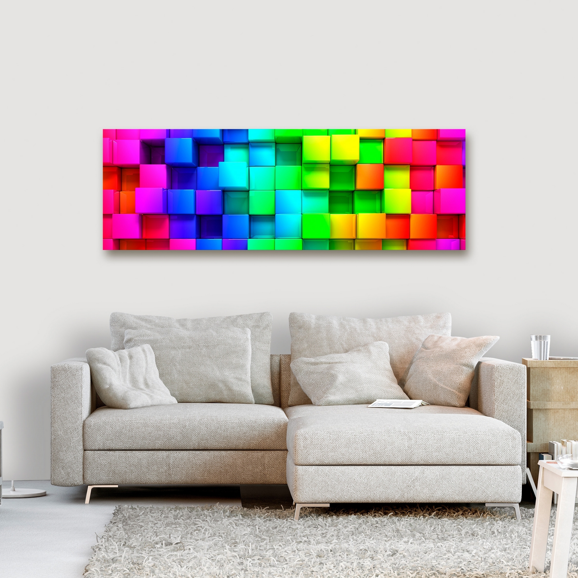 Tavla Arkiio Colourful Cubes