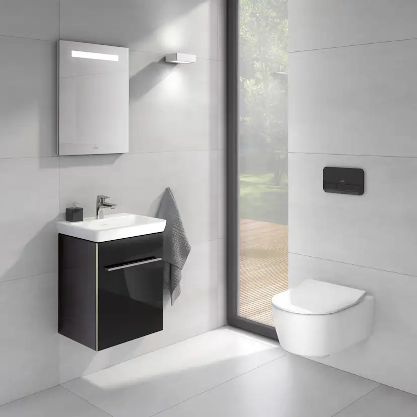 Badrumsspegel Villeroy & Boch More To See One med Belysning