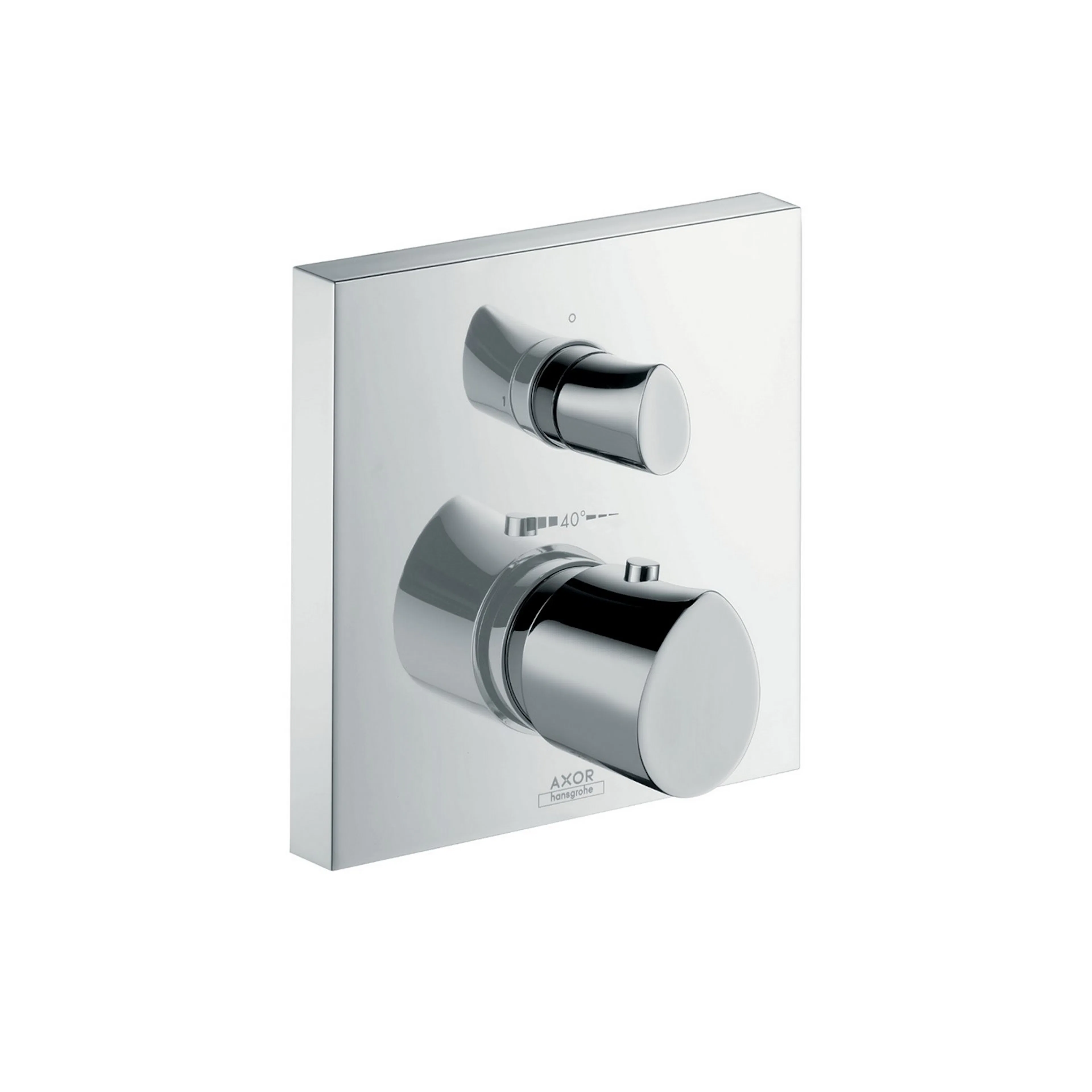 Inbyggnadsblandare Axor Starck Organic 2-utlopp
