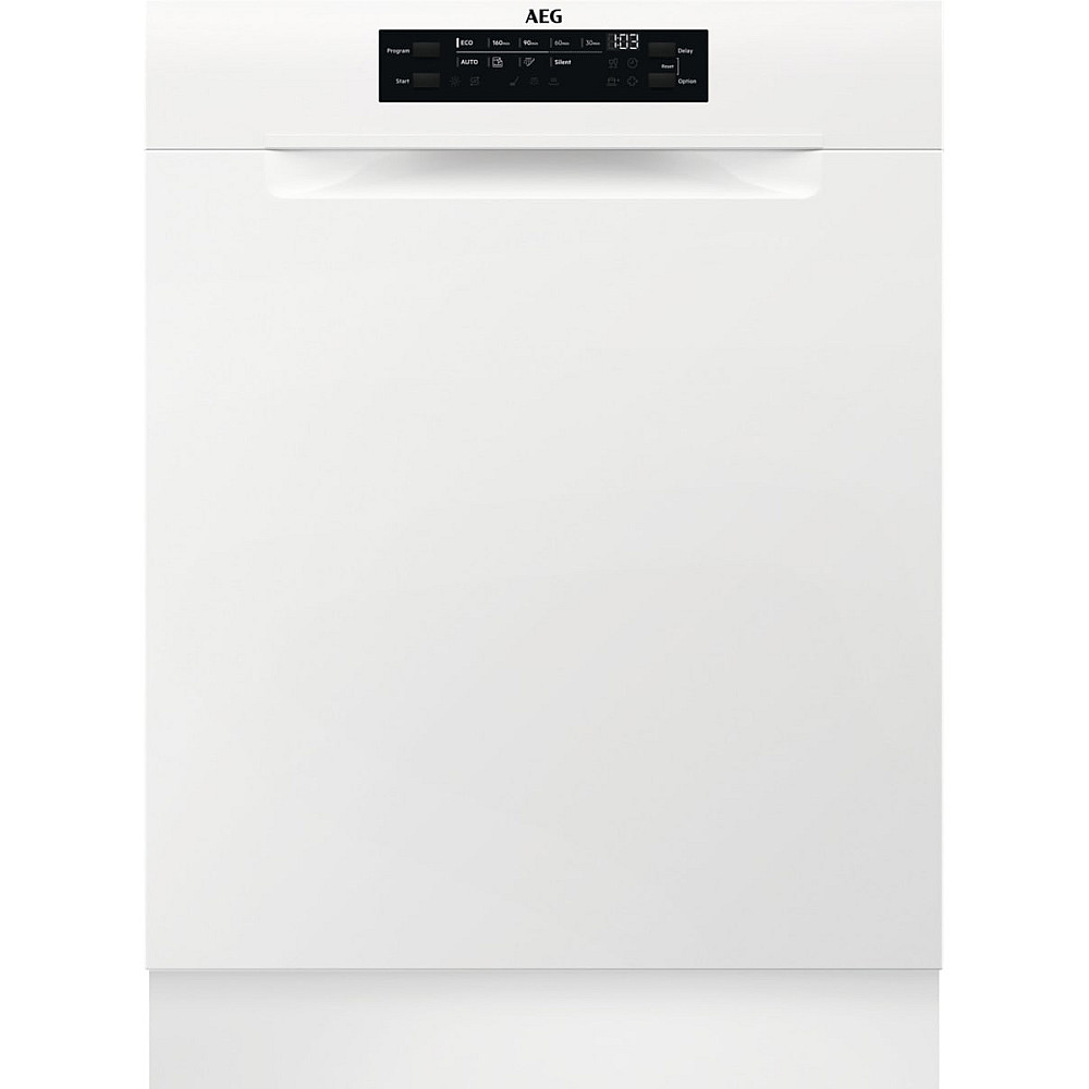 Integrerad Diskmaskin AEG FBB63647PW Helintegrerad 60 cm Vit