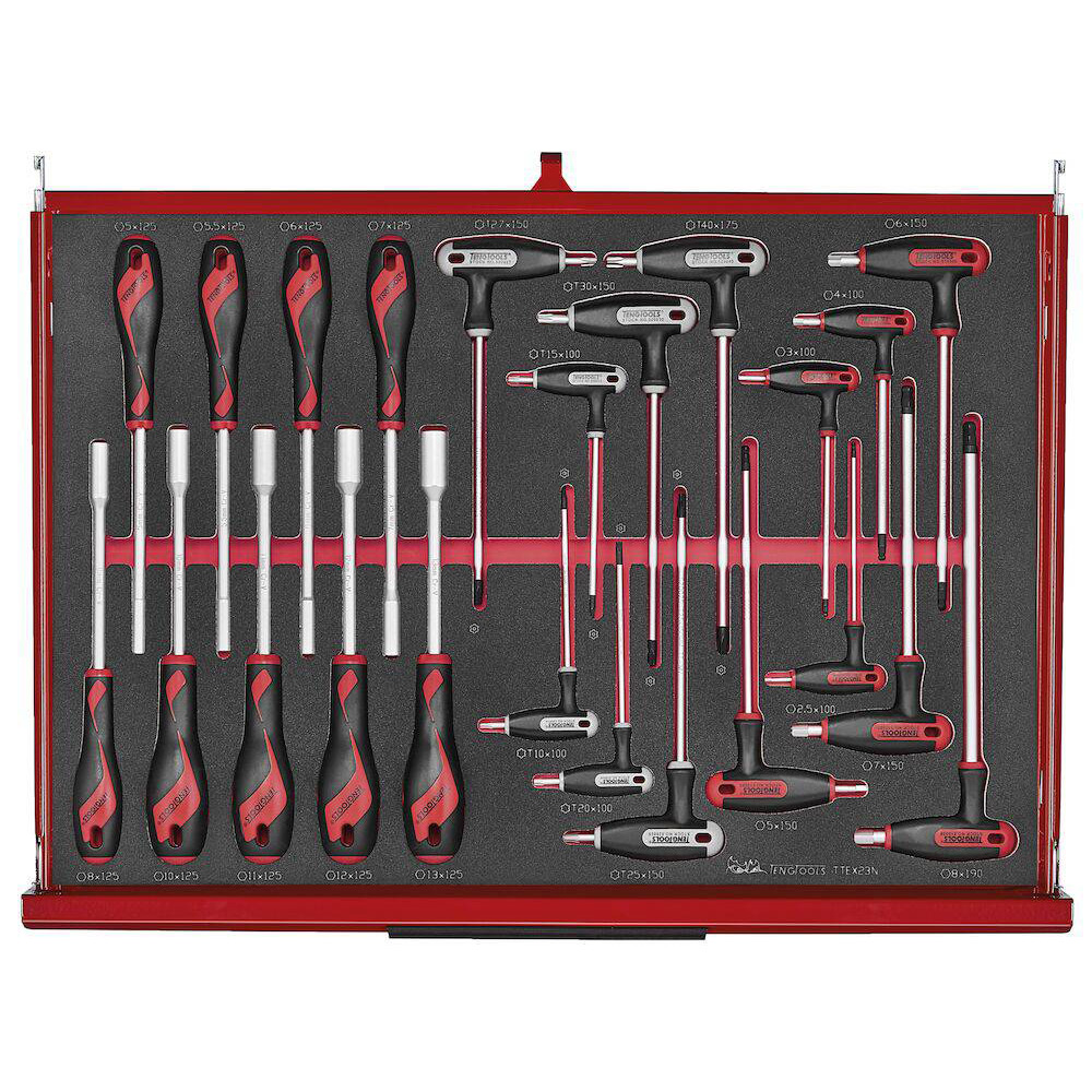 Verktygsset Teng Tools 628 -Delar