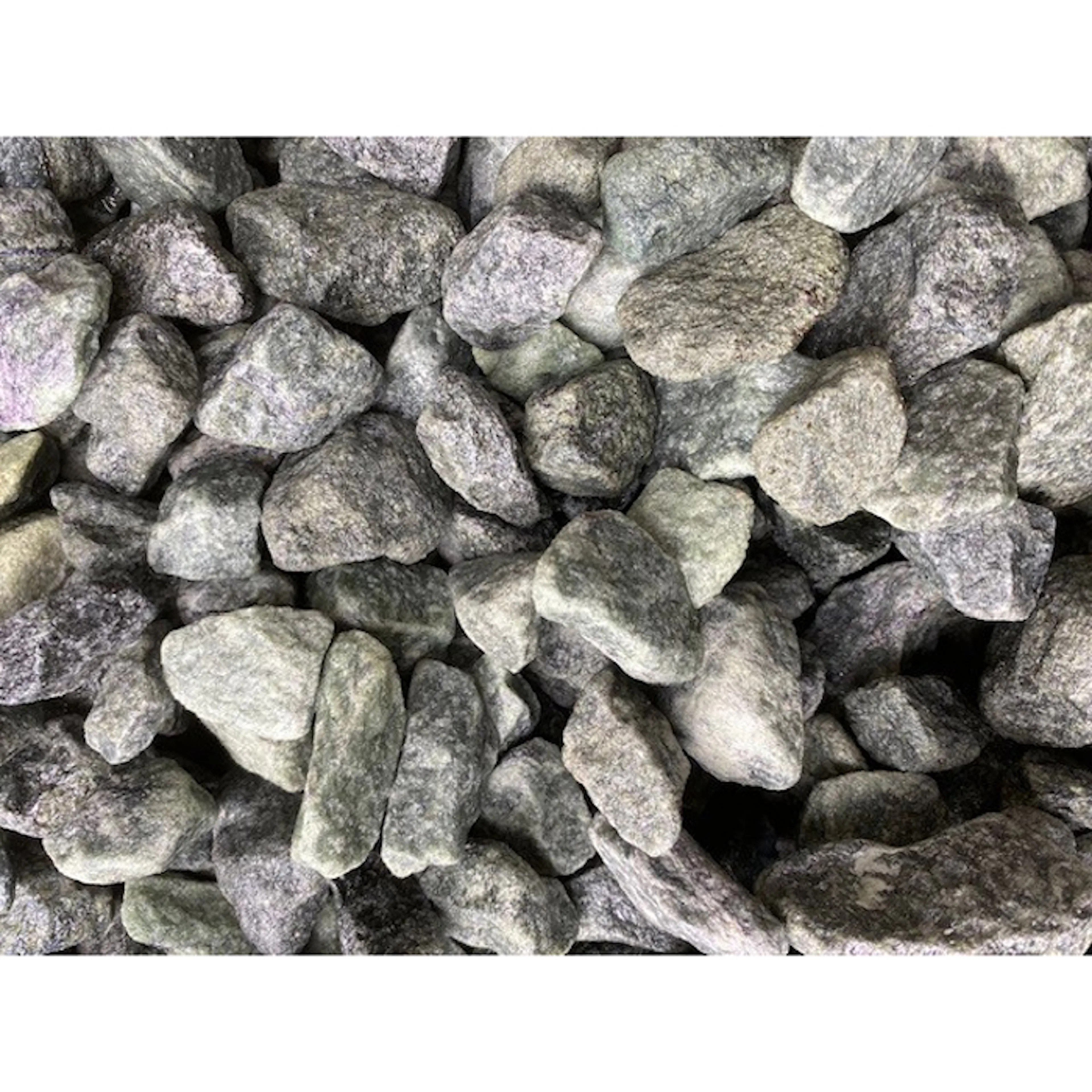 Dekorsten Magrab Krossprodukter Grön Olivinsten 10-40 mm, 1000kg