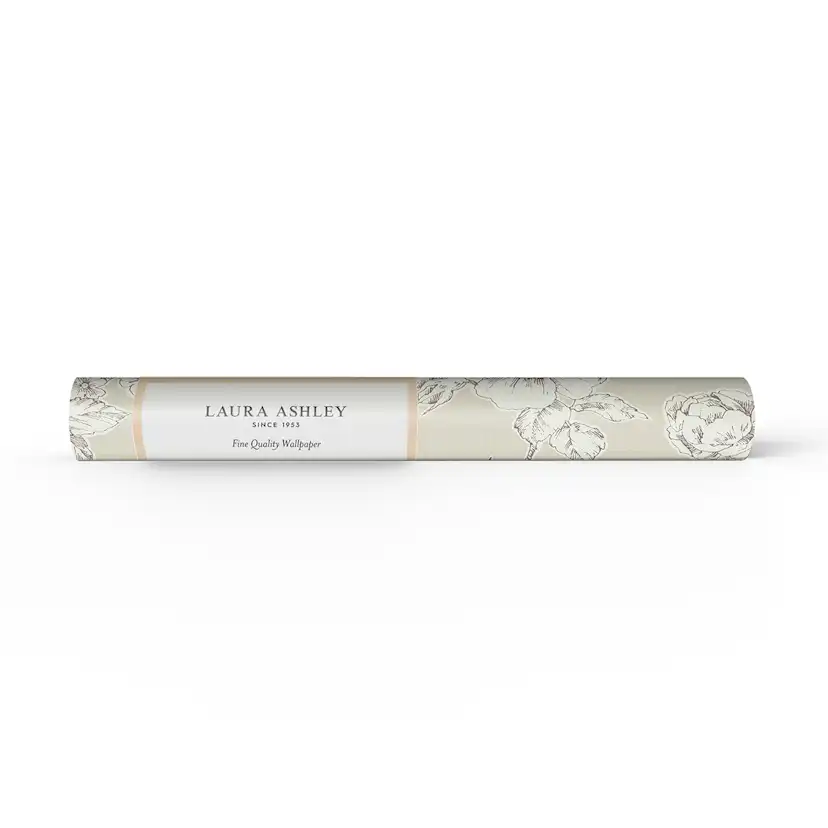 Tapet Laura Ashley Pollington Roses Naturell