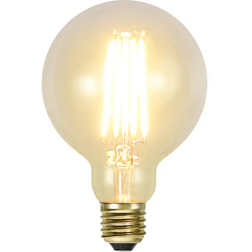 Ljuskälla Star Trading Soft Glow E27 G95 320lm 2100K Dimbar