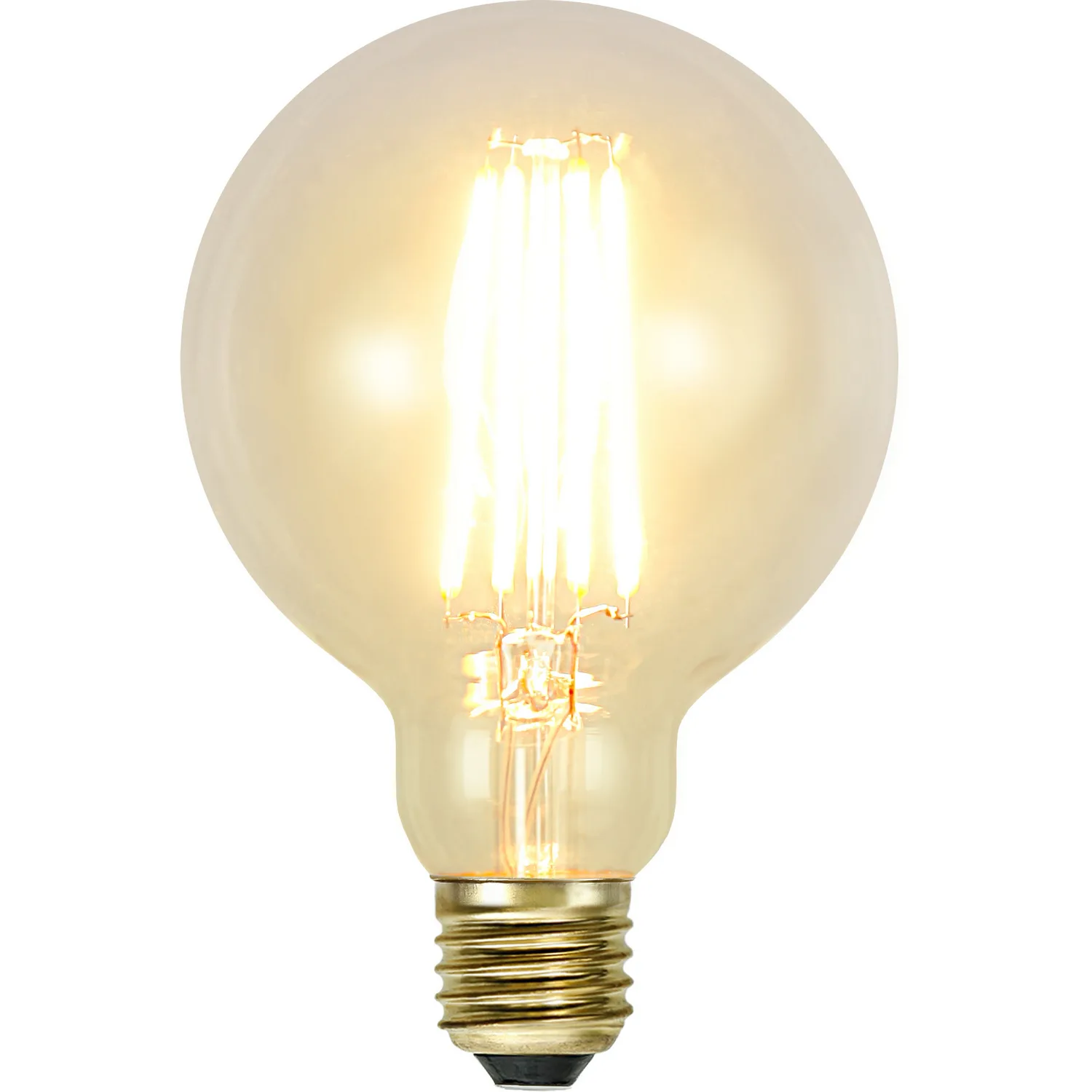 Ljuskälla Star Trading Soft Glow E27 G95 320lm 2100K Dimbar