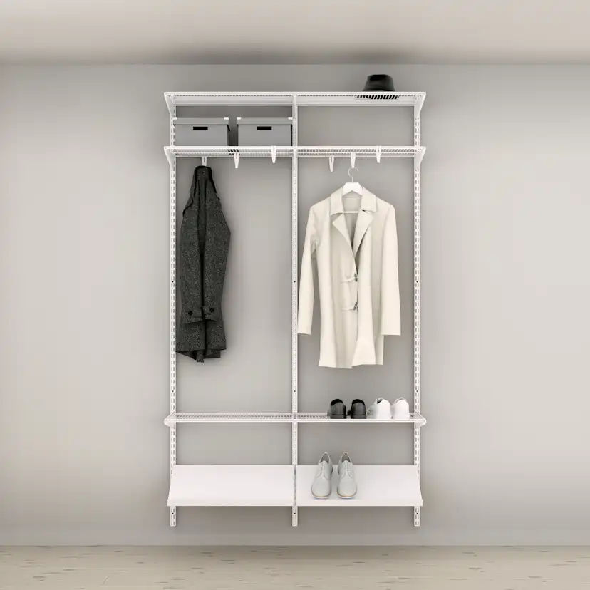 Hallösning Elfa Ready Solution Classic 5 125 cm Vit