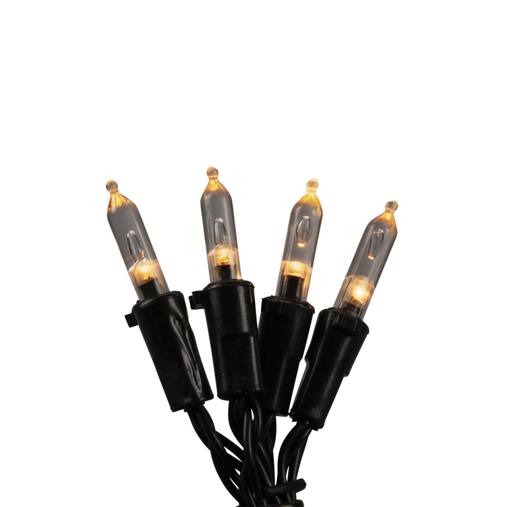 Ljusslinga Gnosjö Konstsmide Batteridriven 40st LED-lampor Amber Utomhus med Timer