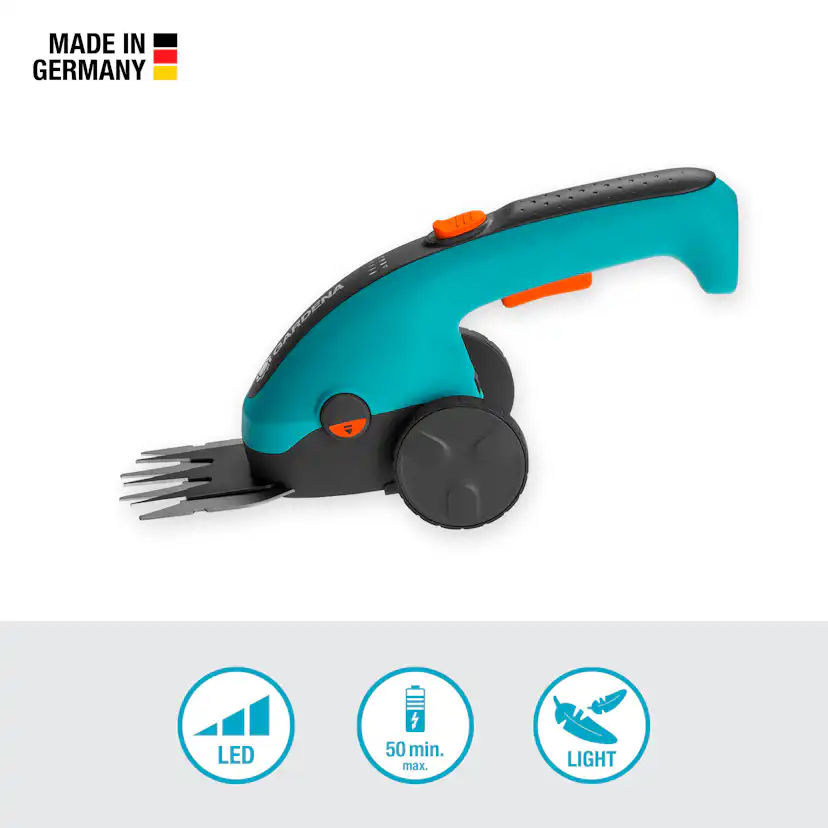 Grässax Gardena ClassicCut Batteridriven med Skaft och Hjul