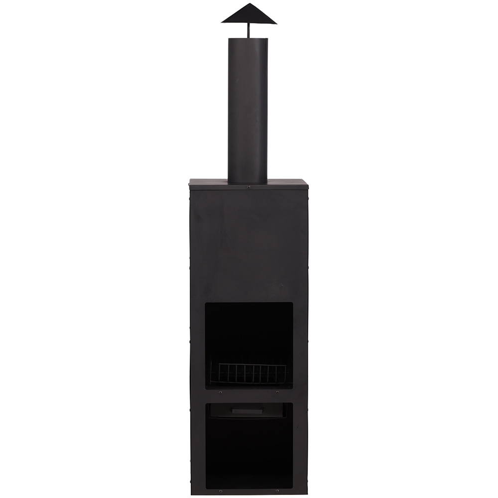 Makarima Firepit Steel - Black Svart