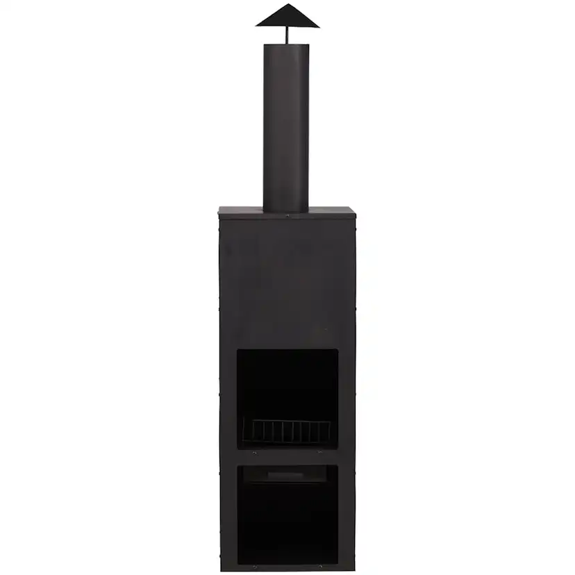 Makarima Firepit Steel - Black Svart