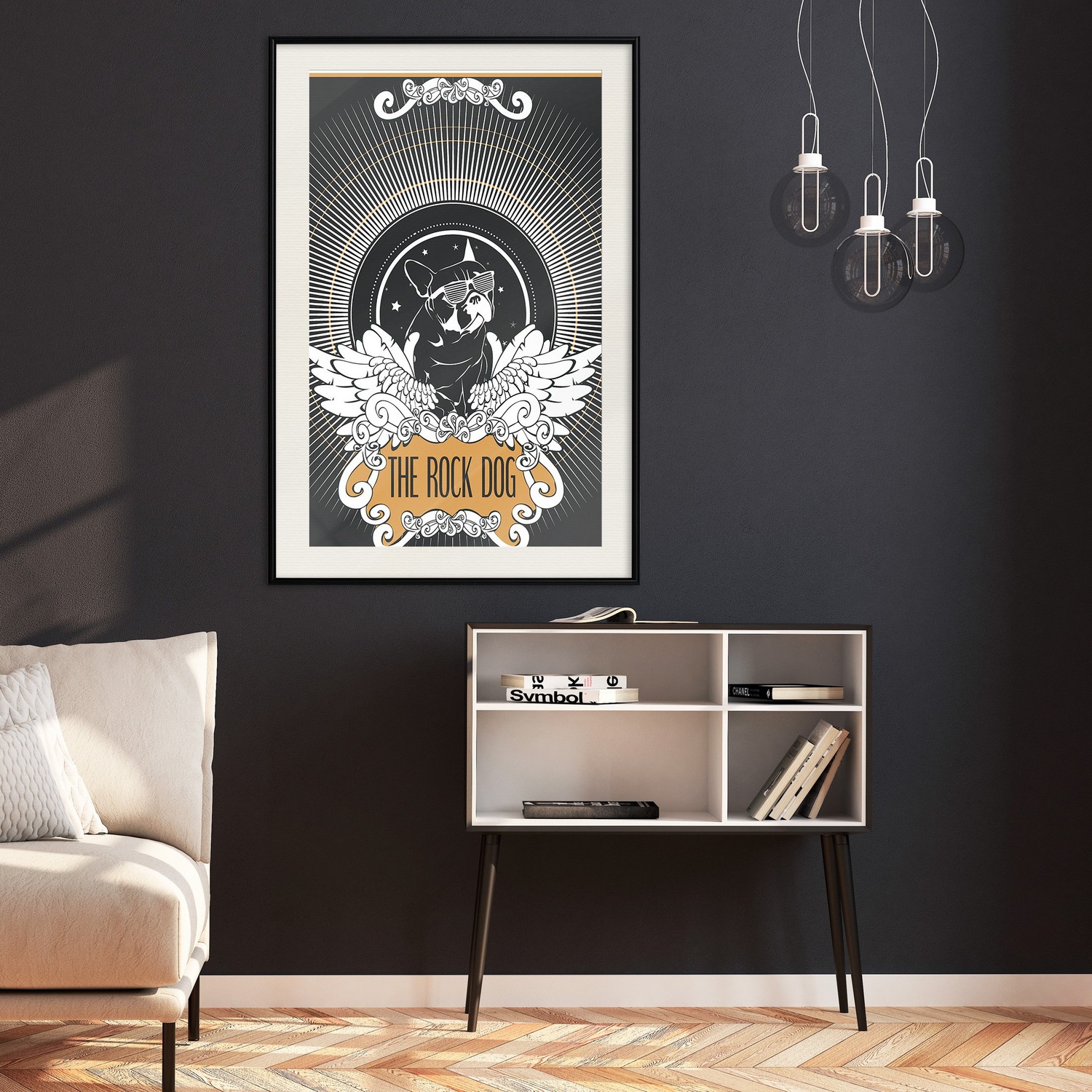 Poster Artgeist Affisch The Rock Dog