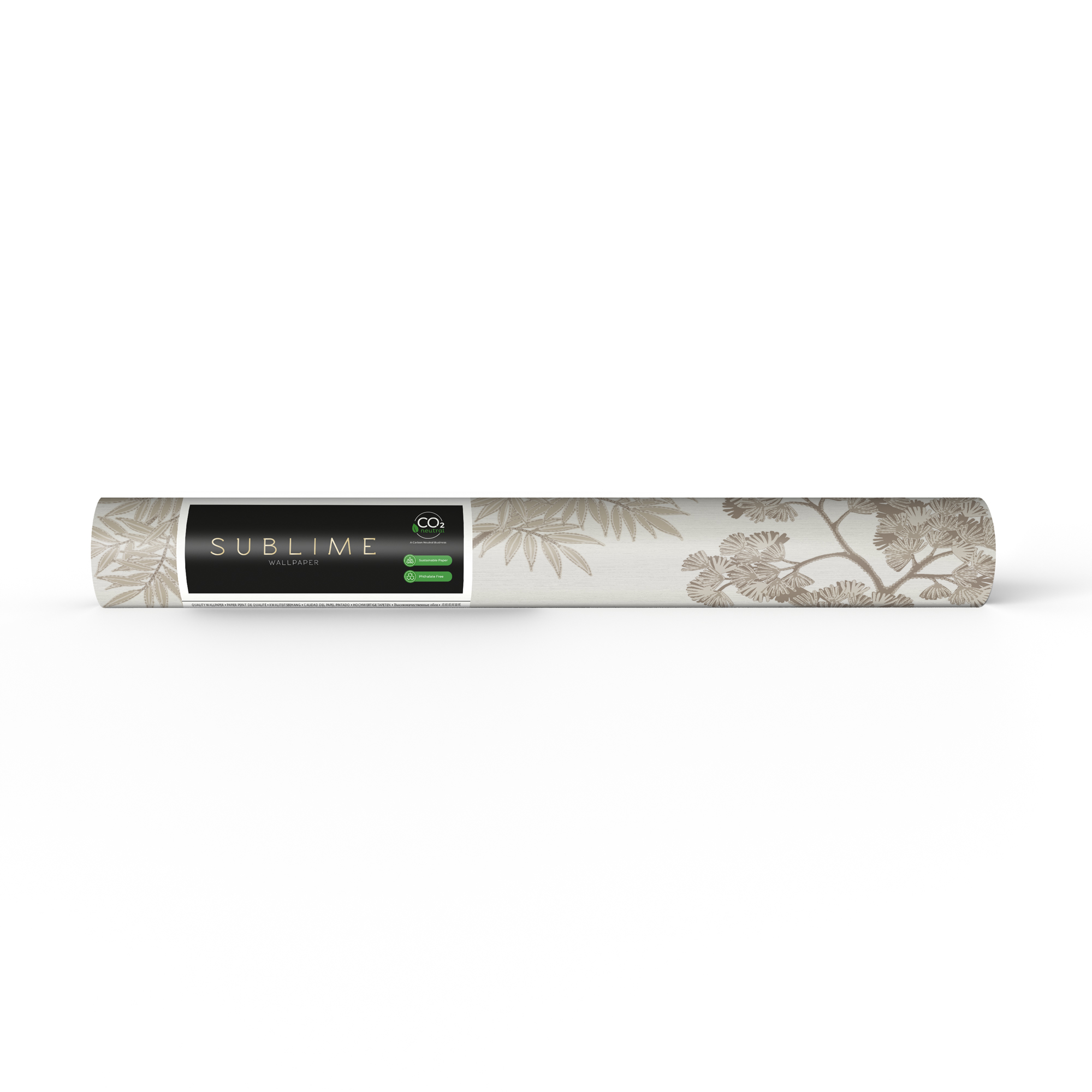 Tapet Sublime Trees Natural Guld 121160