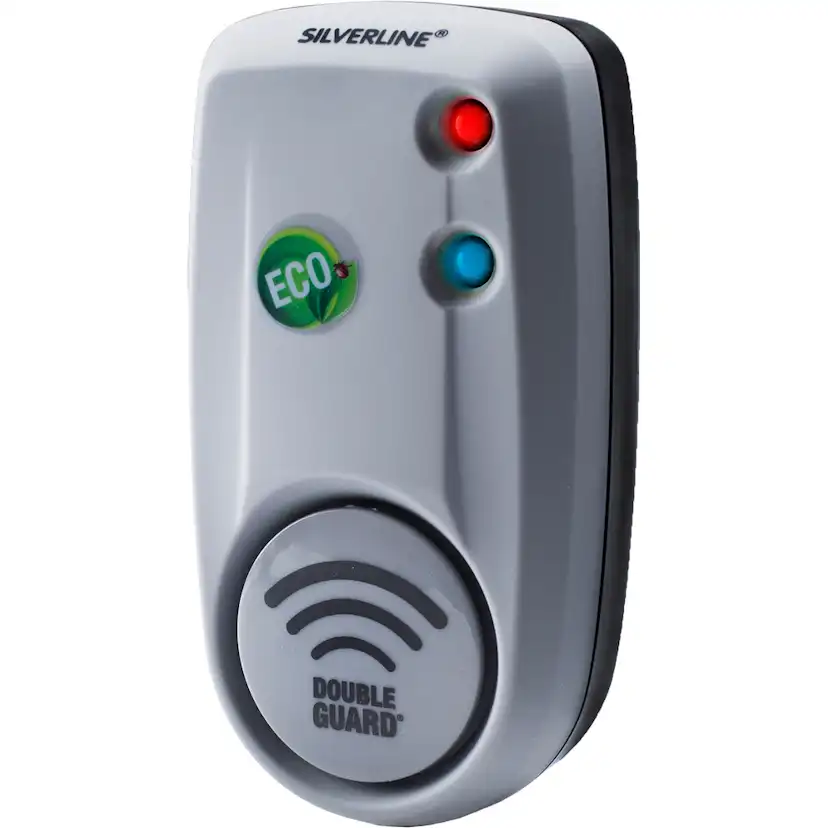 Mus- & Råttskrämma Silverline Avskräckare MR130 DG4 med A-Guard Ultraljud & Electro Pulse
