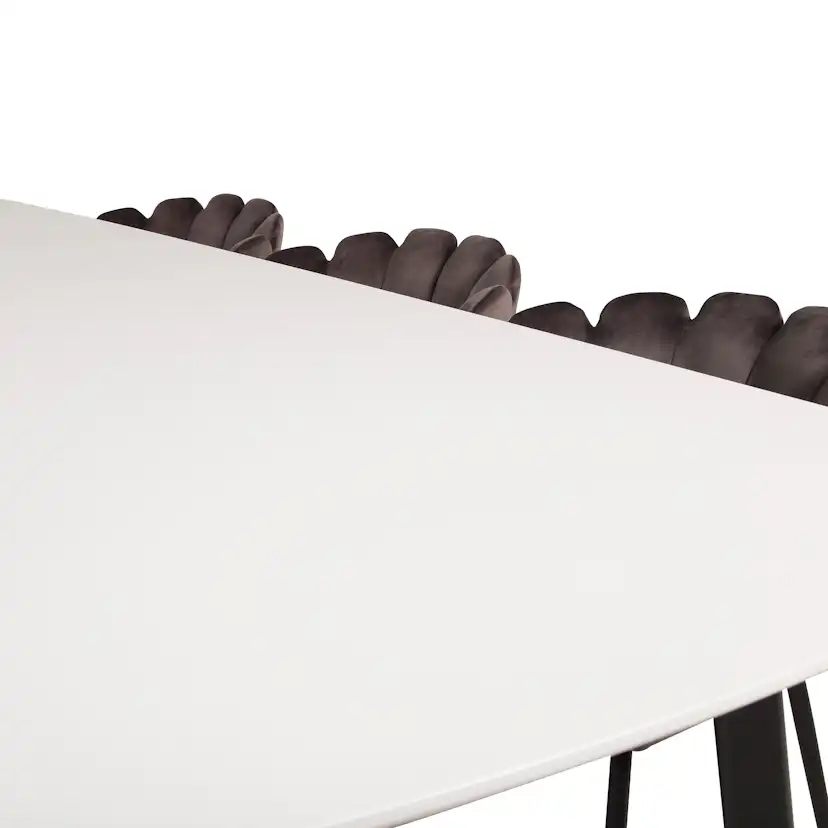 Matgrupp furniture/fashion Poker med 6 Limhamn Stolar