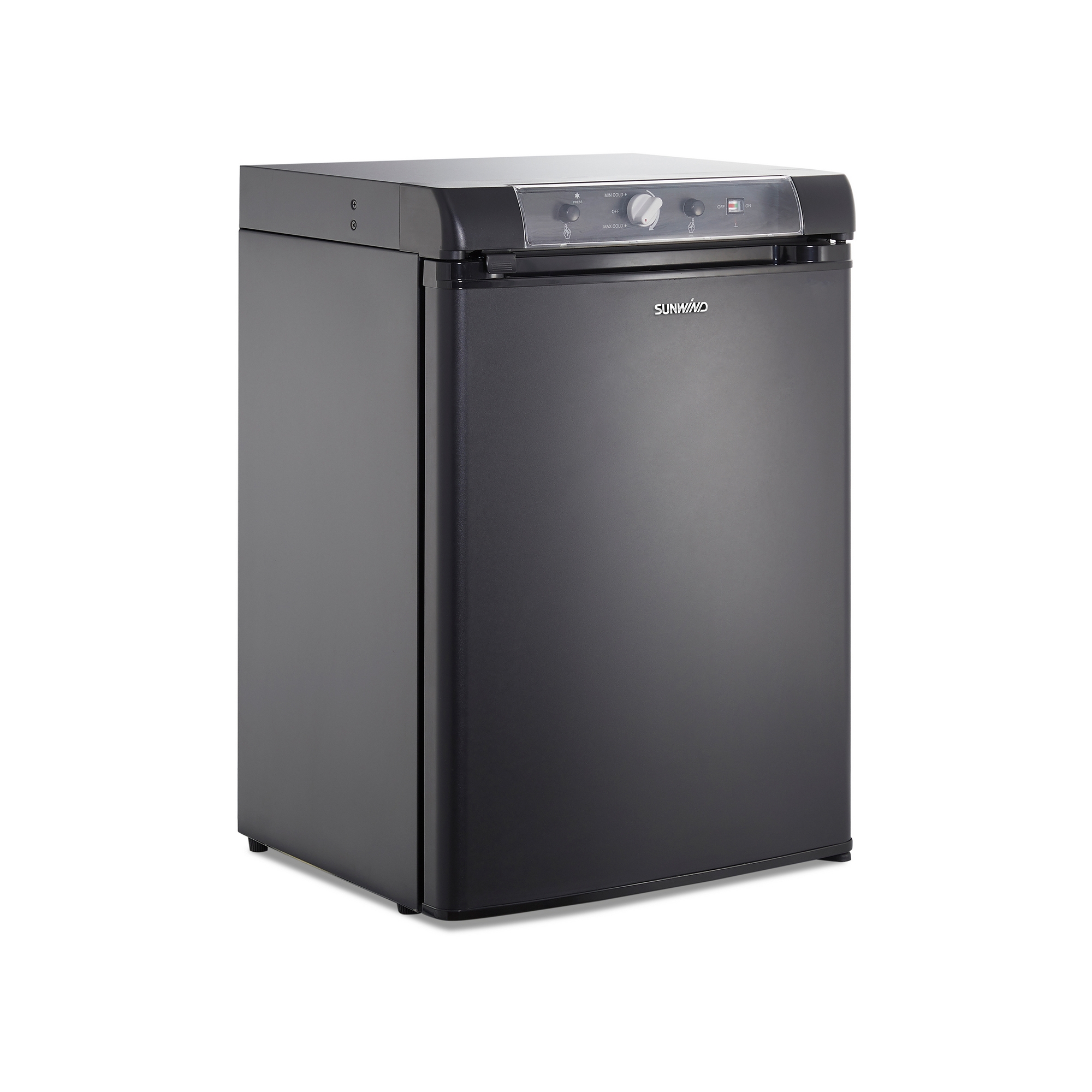 Gasolkylskåp Sunwind Ventus 60 Top Control Svart