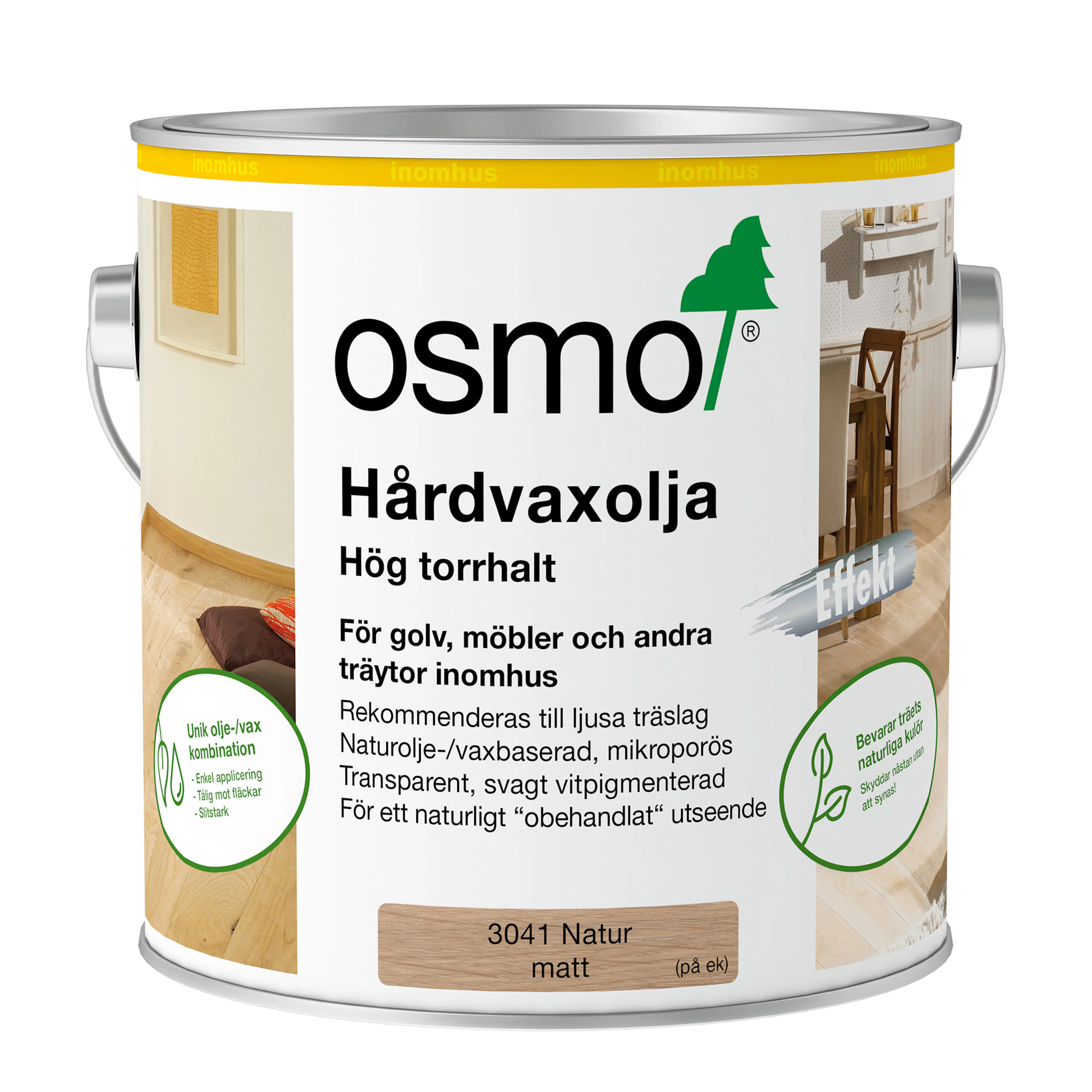 Hårdvaxolja Osmo Pigmenterad Natur