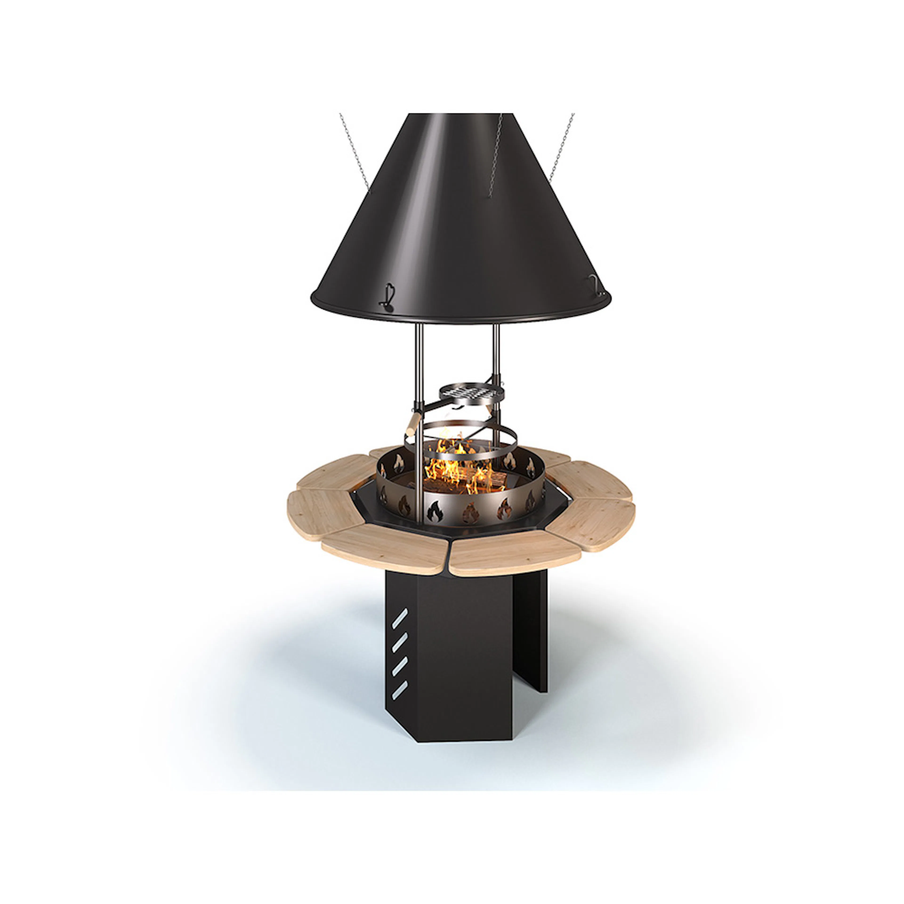 Grill med skorsten Nordkapp VIKING