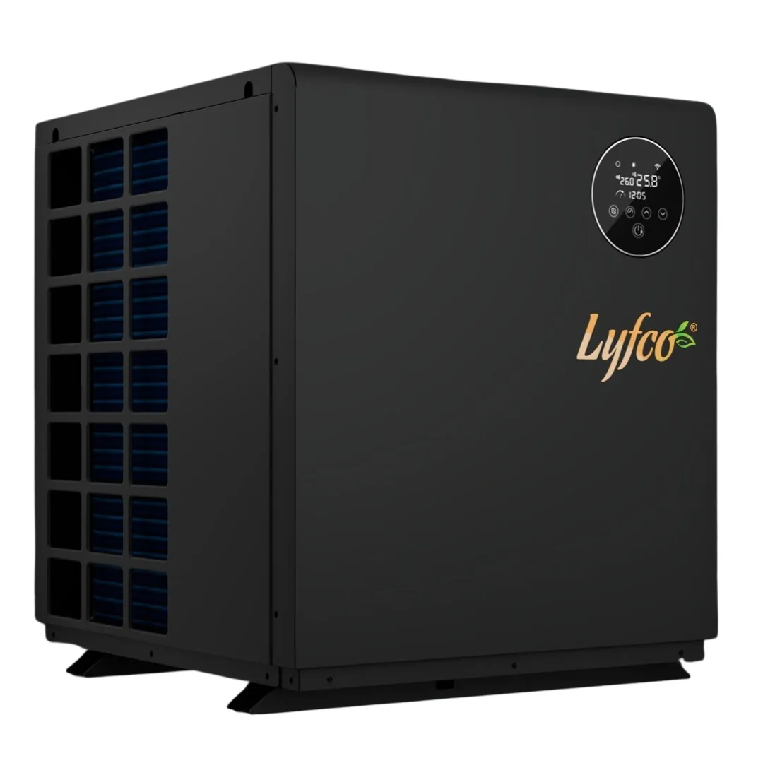 Poolvärmepump Lyfco Vertikal Inverter 10kW Med WiFi-Styrning